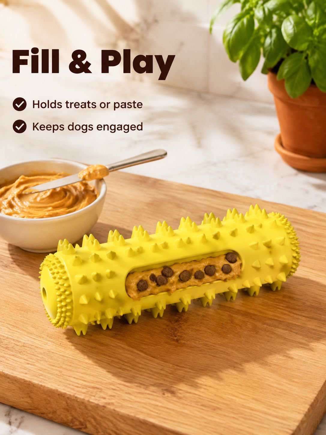 Sounding Serrated Teething Stick