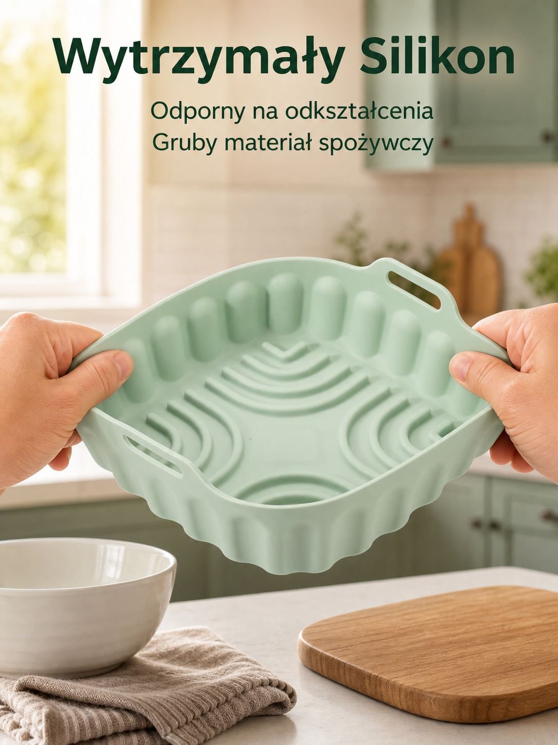 Taca silikonowa odporna na wysokie temperatury