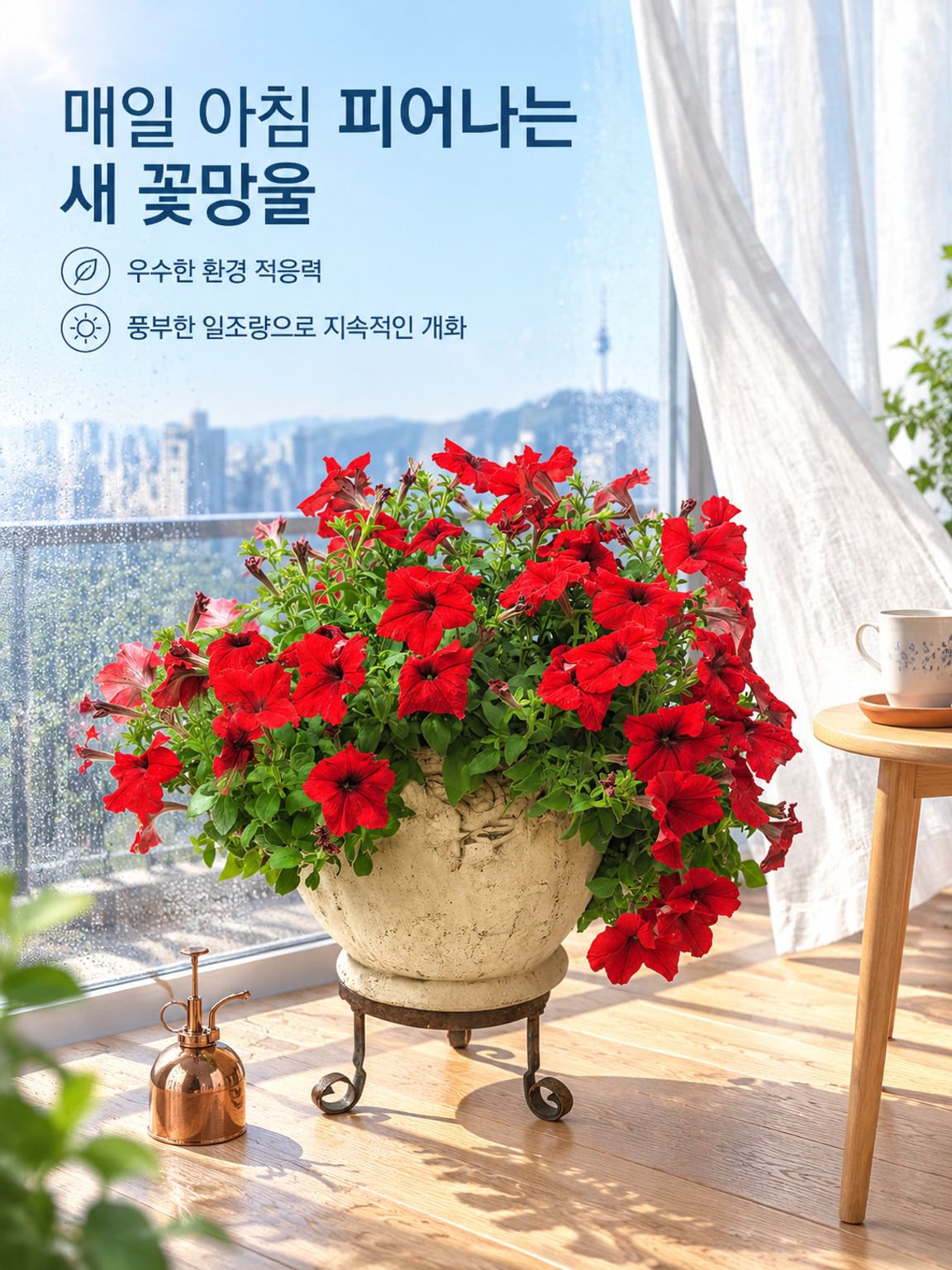 겹꽃 페튜니아