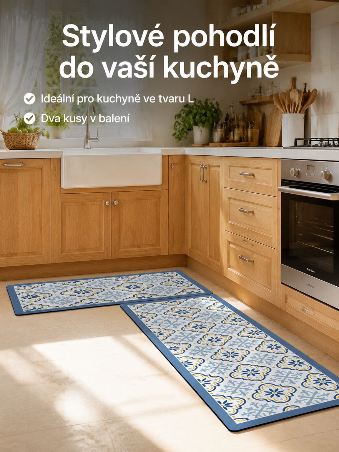 Kuchyňská protiskluzová podložka