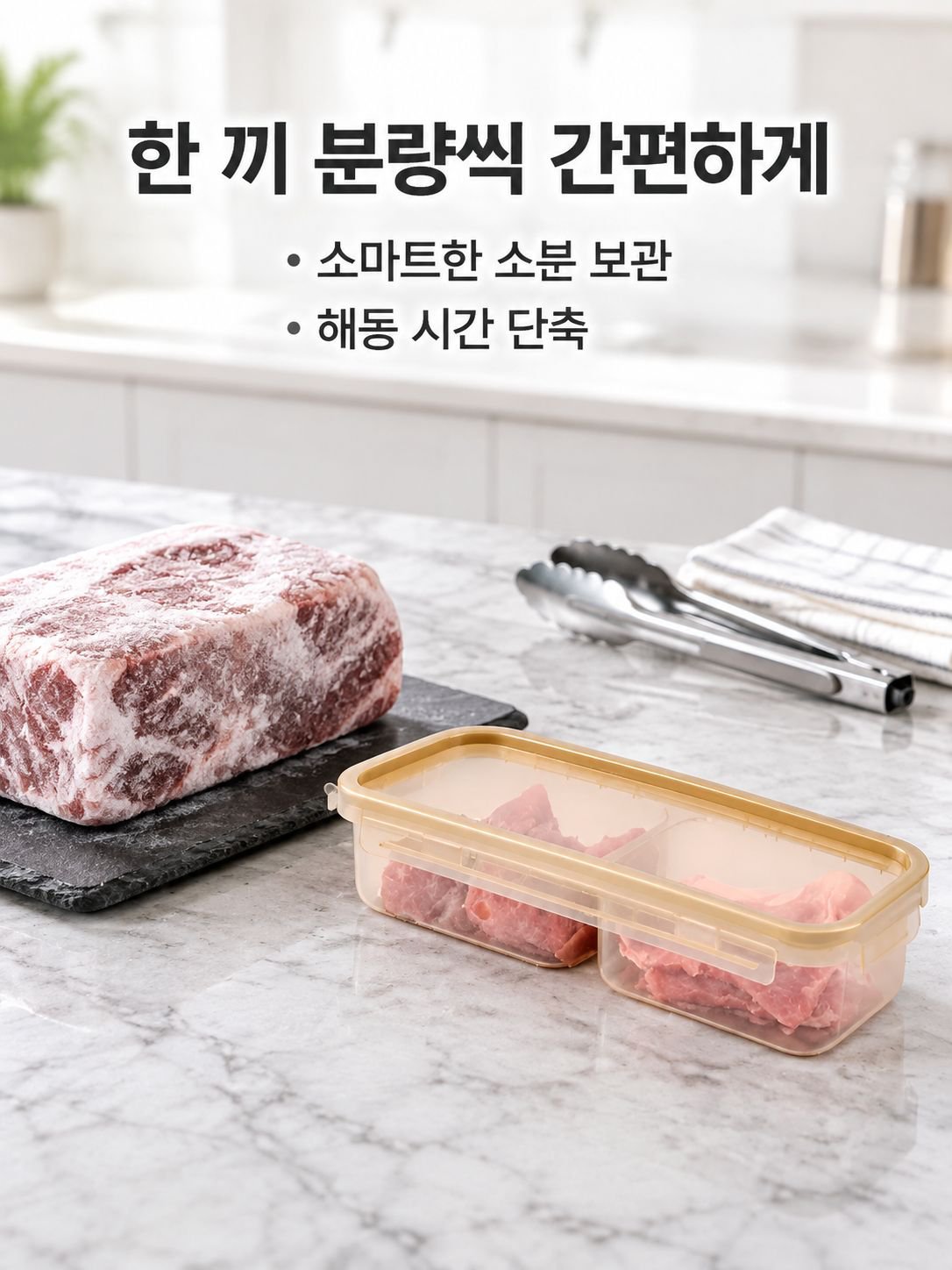 냉동 보관용 용기