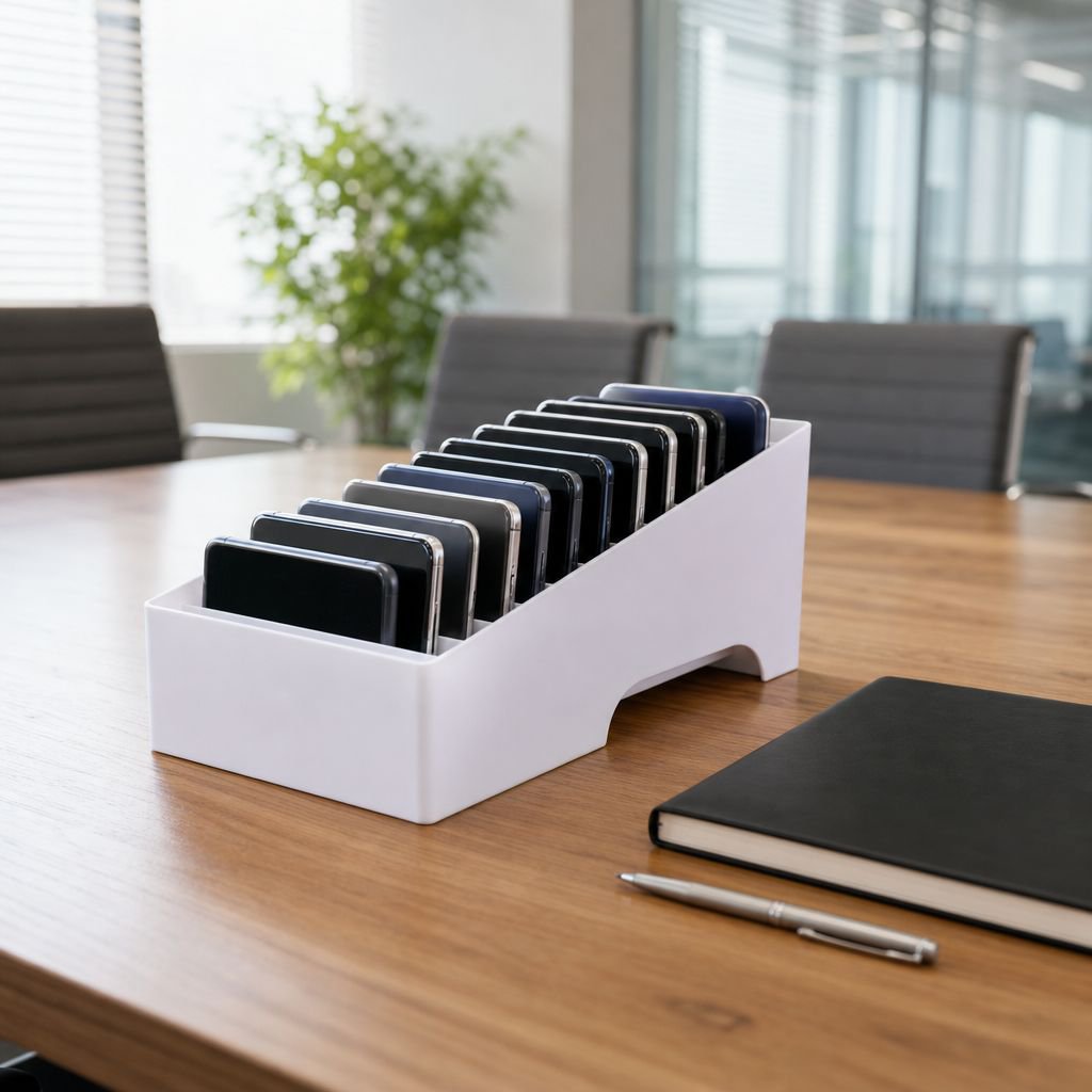 Office Meeting Mobile Phone Storage Rack