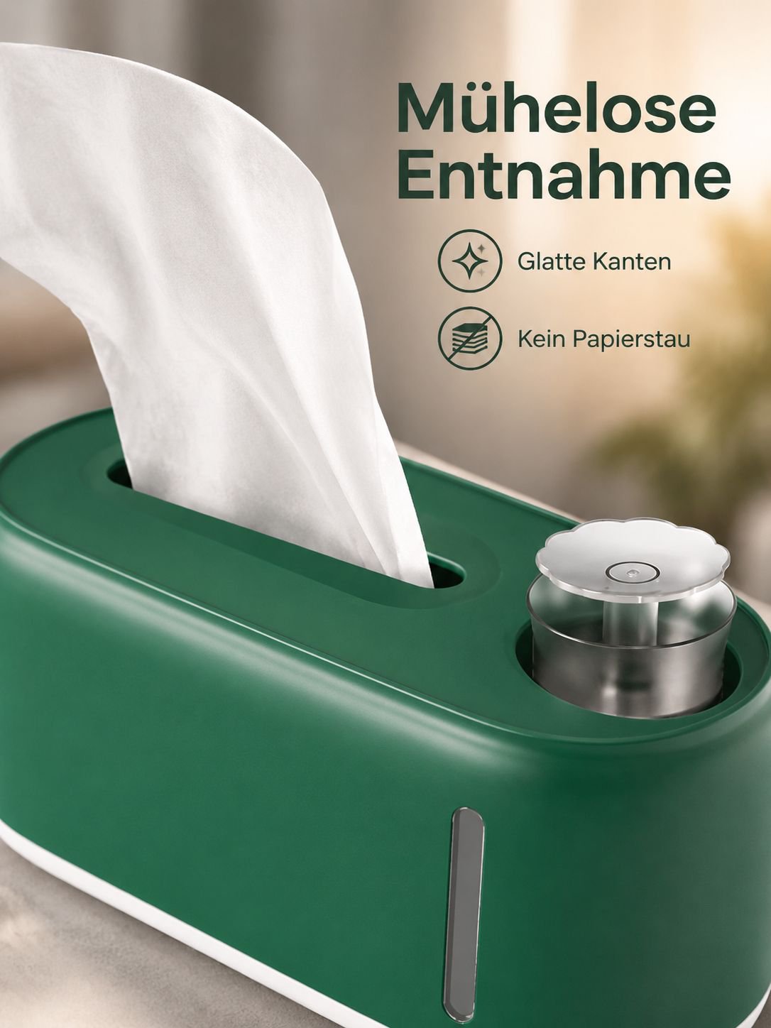 Haushalt Luftbefeuchter Feuchttuchbox Papierpackung Trocken- und Nassverwendung