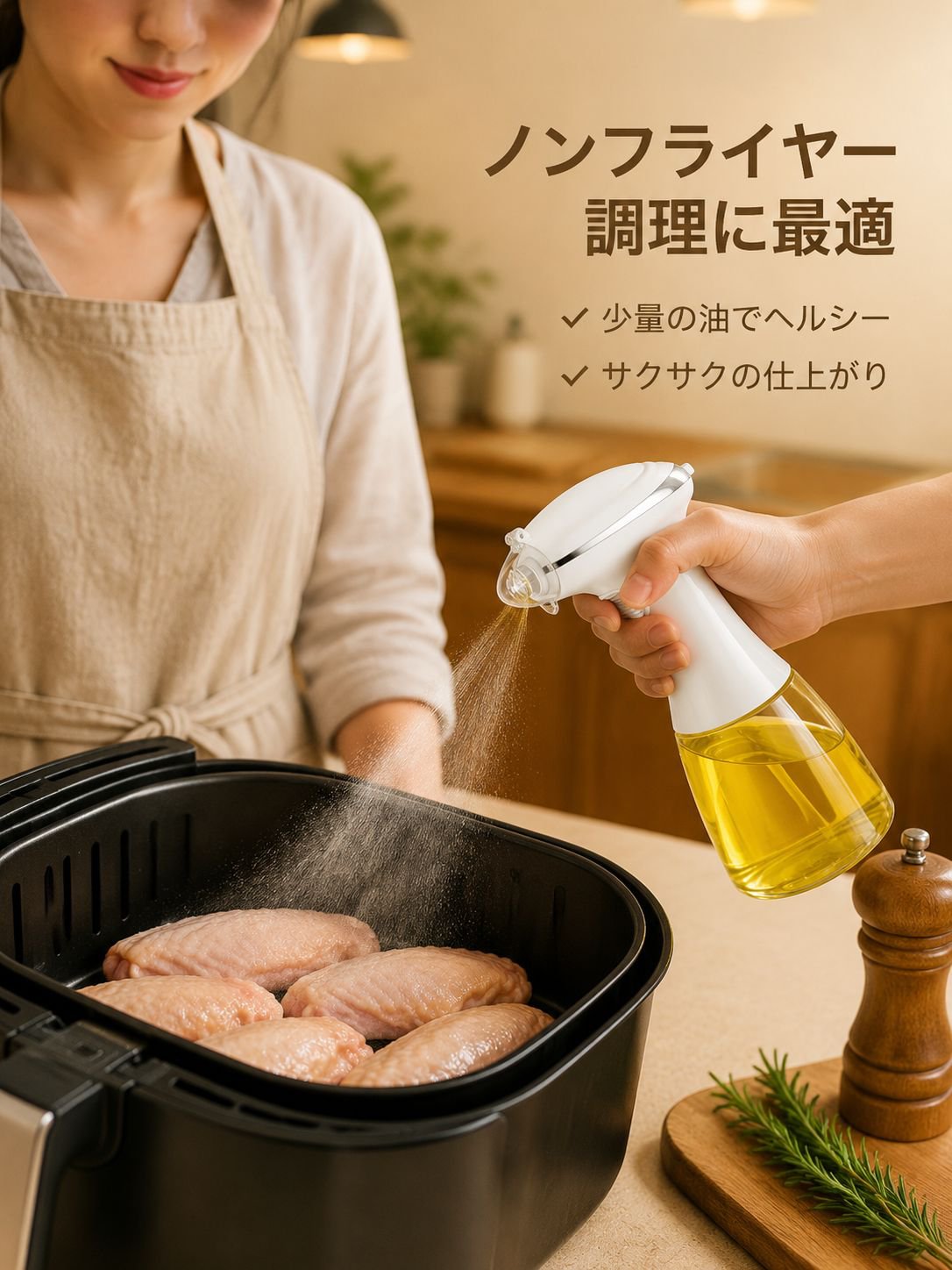 多機能オイルスプレー フライヤー専用