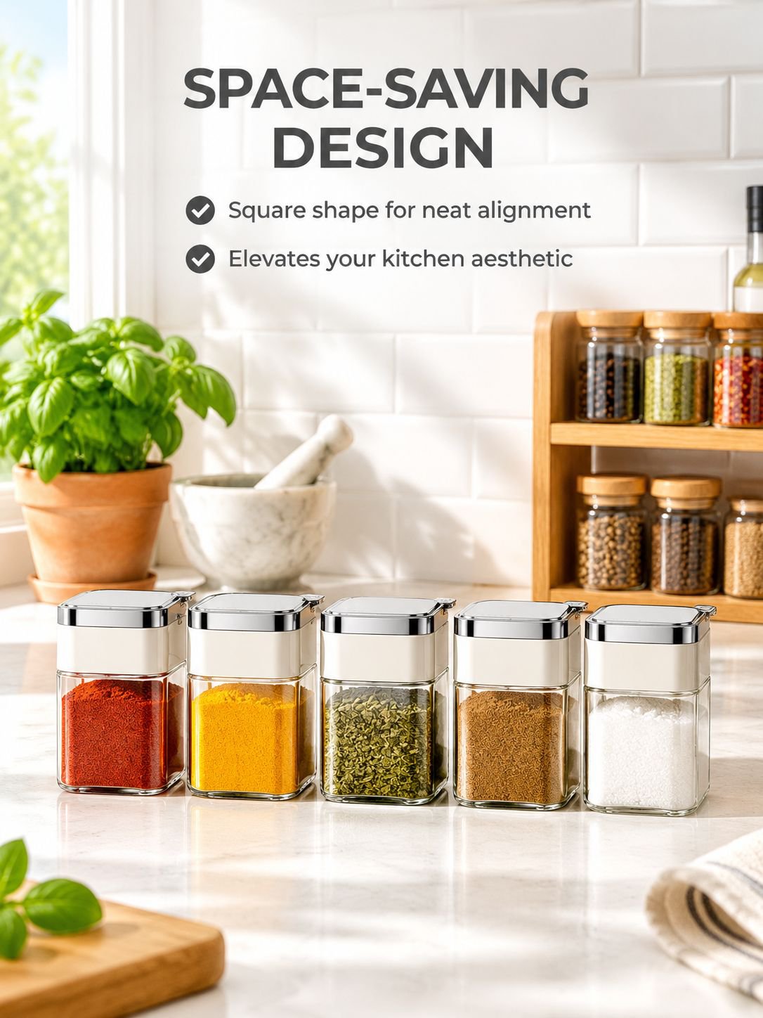Moisture-proof condiment storage jar for daily cooking ingredients