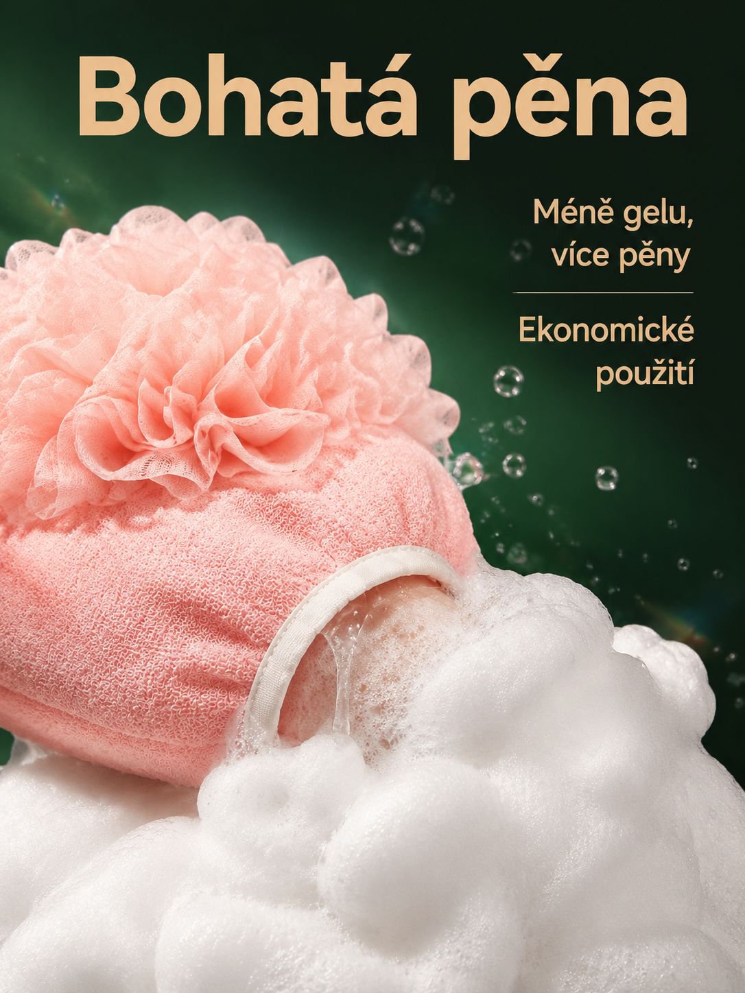 Použití 2v1 houby na mytí auta