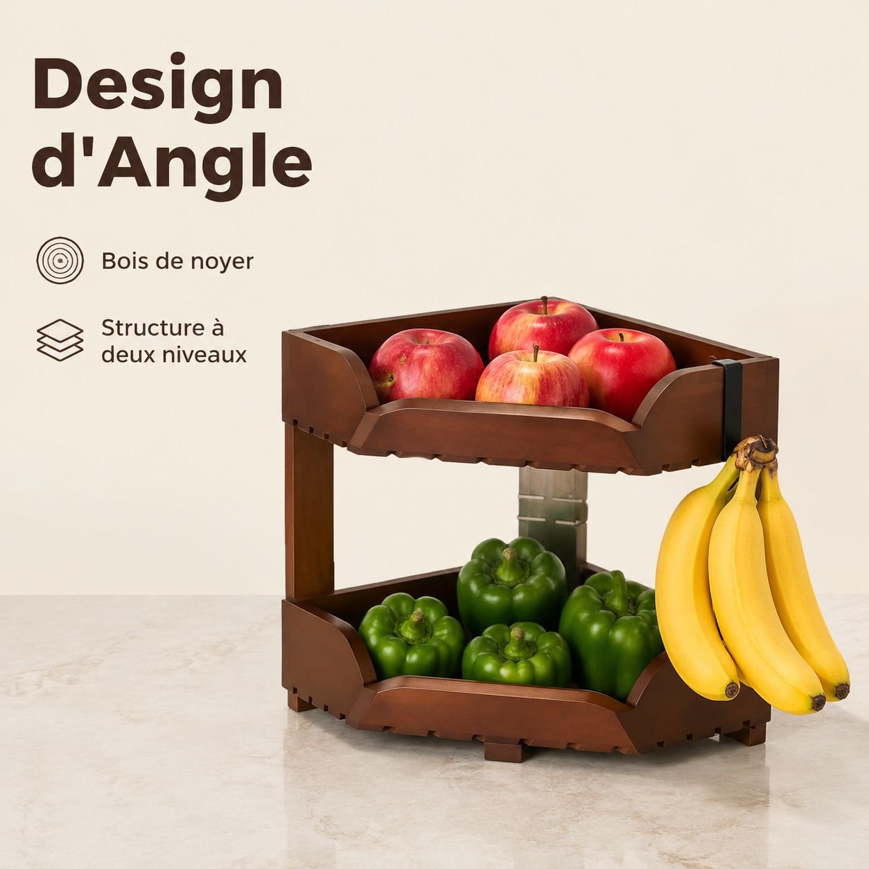 Étagère de rangement pour collations de cuisine