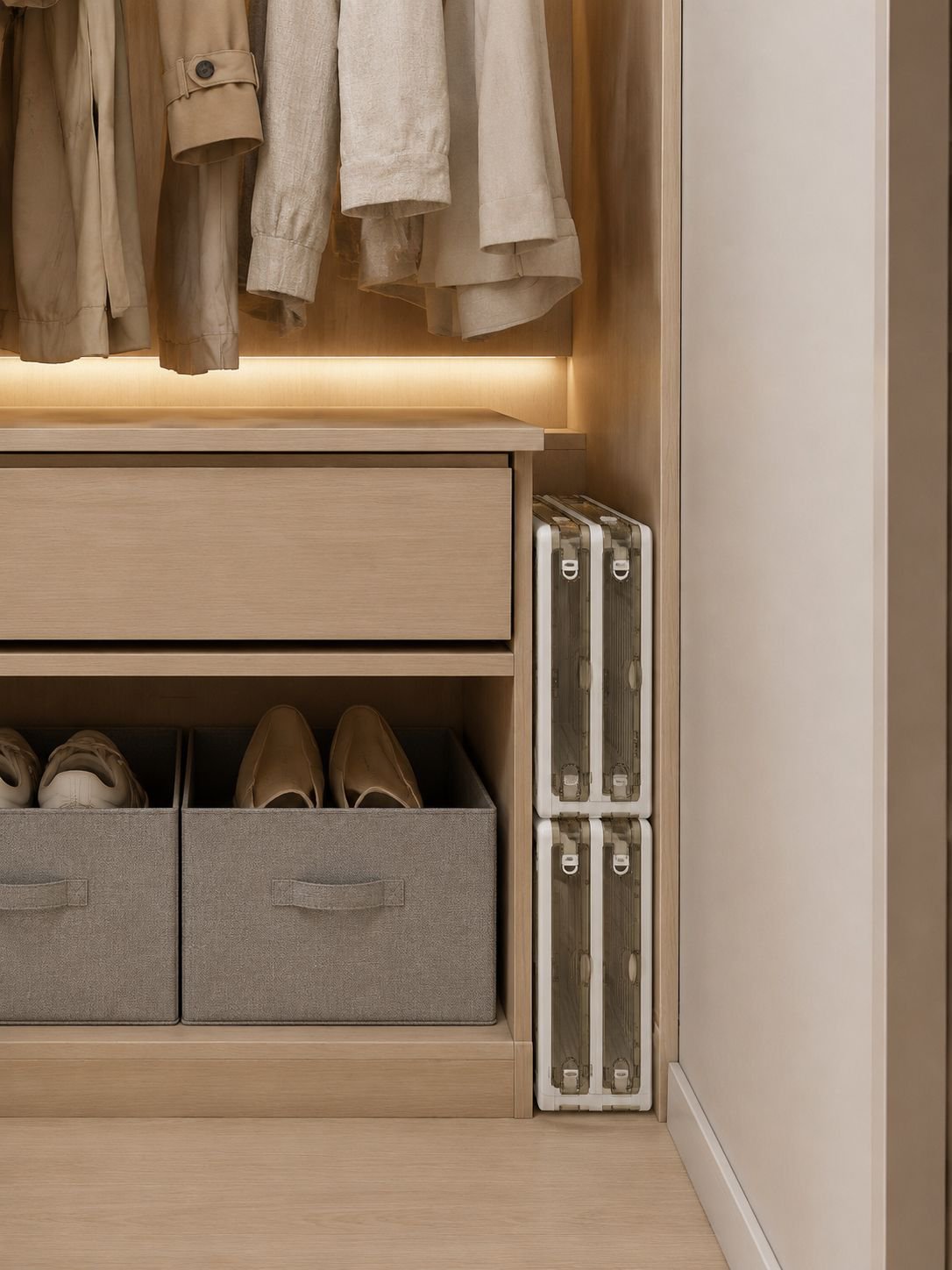 Versatile storage solution for bedroom, living room, or playroom