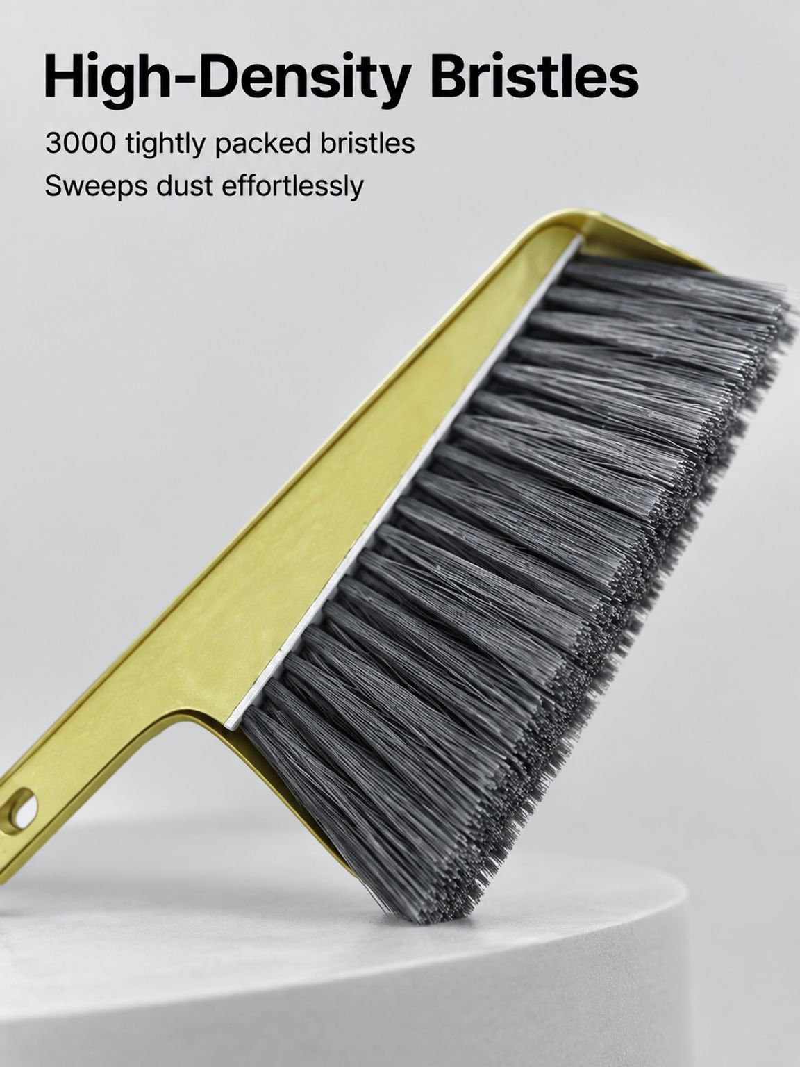 Multi functional perforated dust removal brush