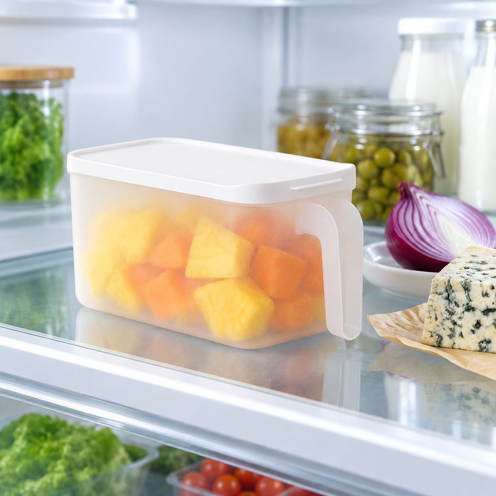 Vegetable and egg storage box with airtight lid