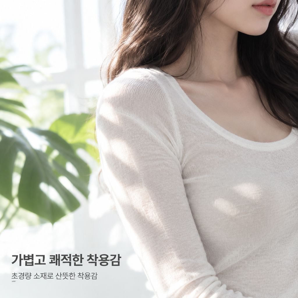 여성용 슬림핏 솔리드 컬러 긴팔 니트 탑