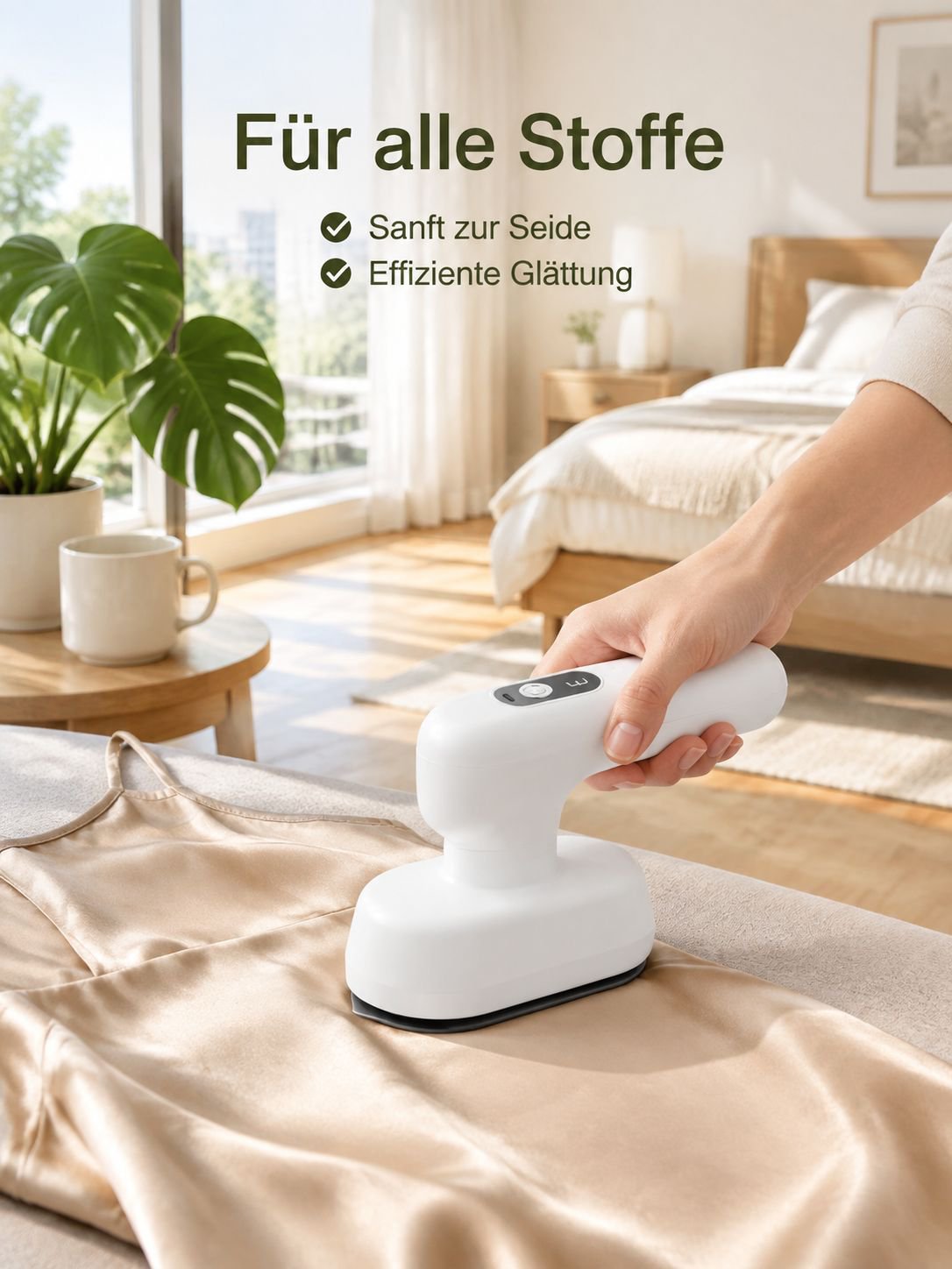 Tragbares kabelloses Bügeleisen