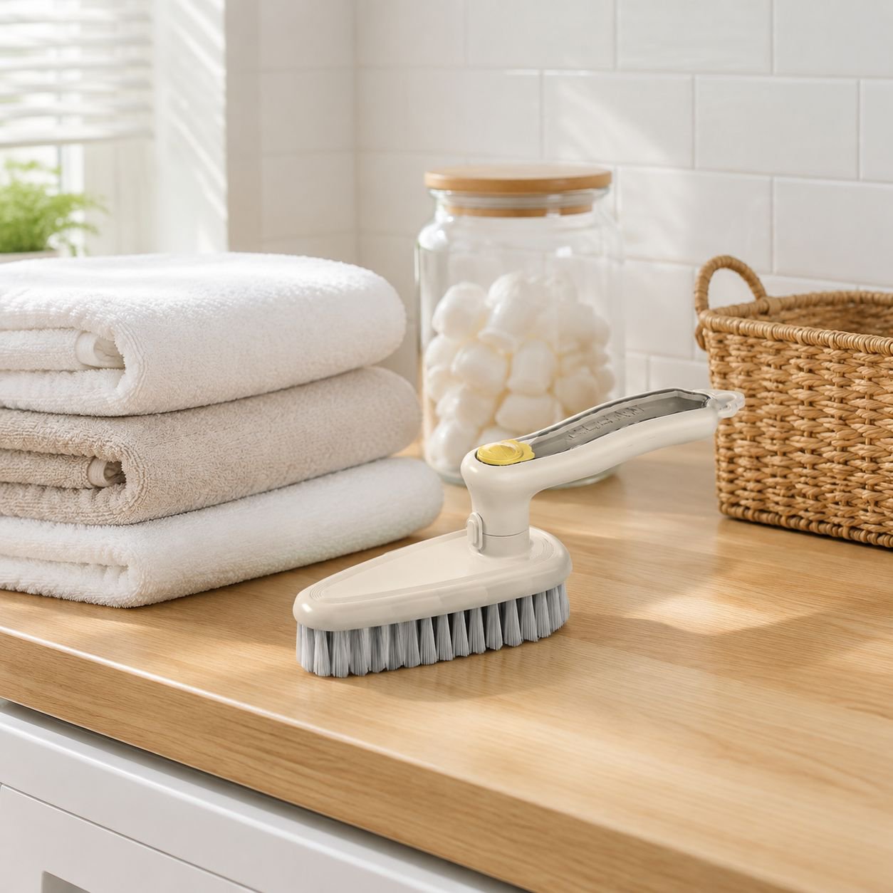 Multi-Functional Encrypted Cleaning Stain Brush