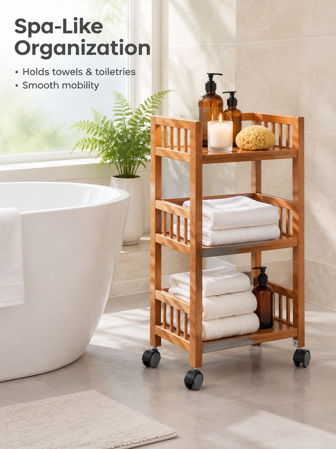 Home Mobile Storage Trolley