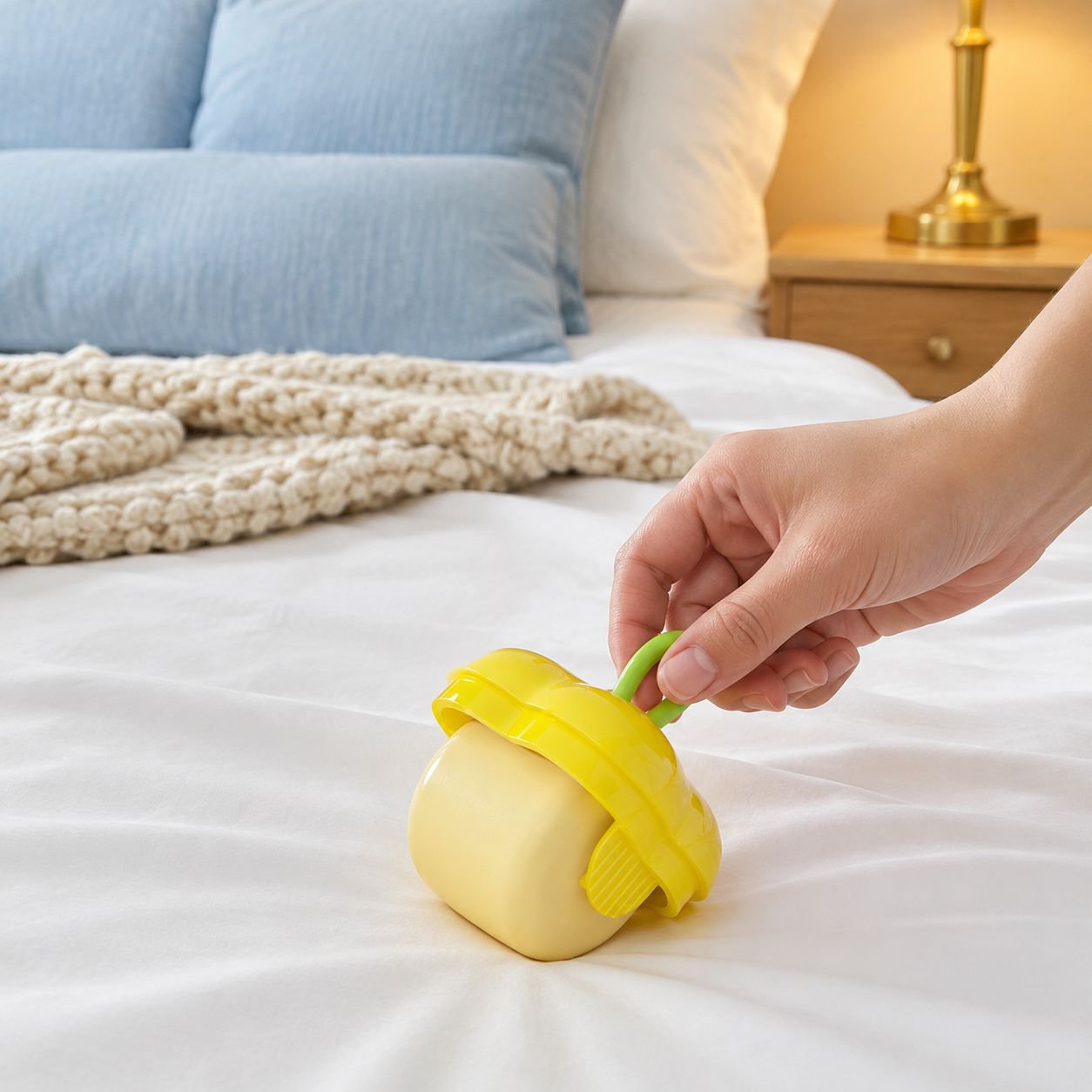 Smooth skin after using hair removal device