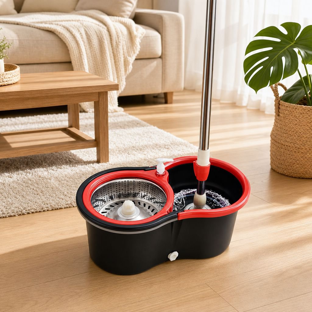 Magic Spin Mop and Bucket Set Household Floor Cleaning Kit