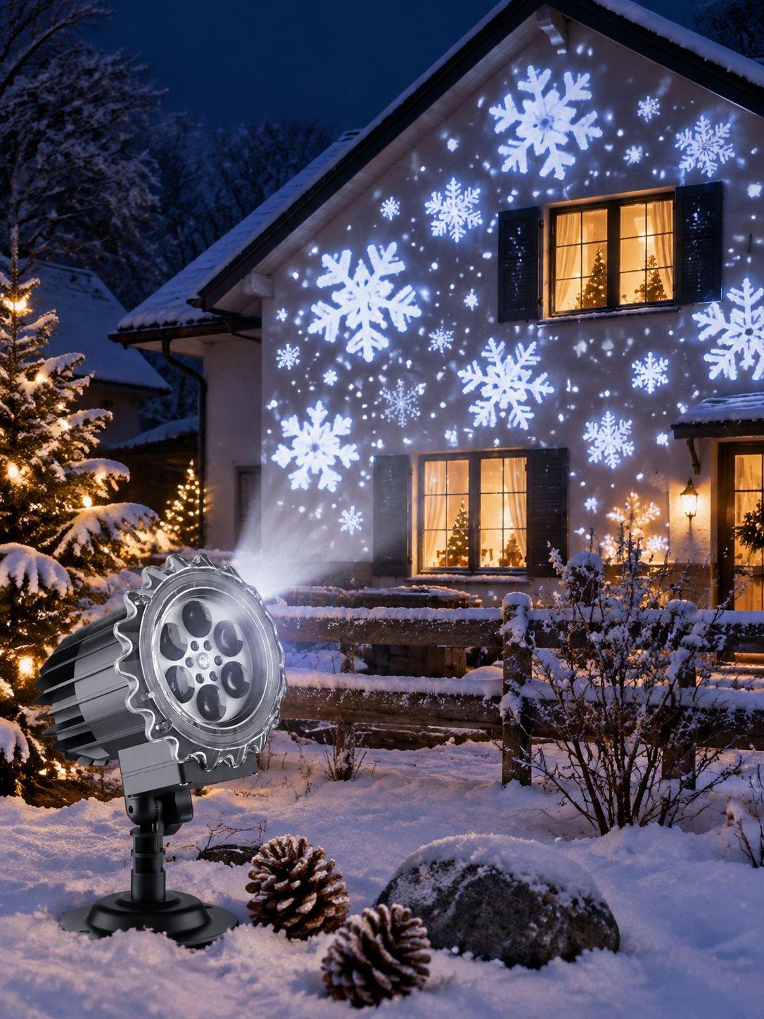 Outdoor Weihnachten projektion lampe wasserdicht hohe helligkeit Europäischen und Amerikanischen sch