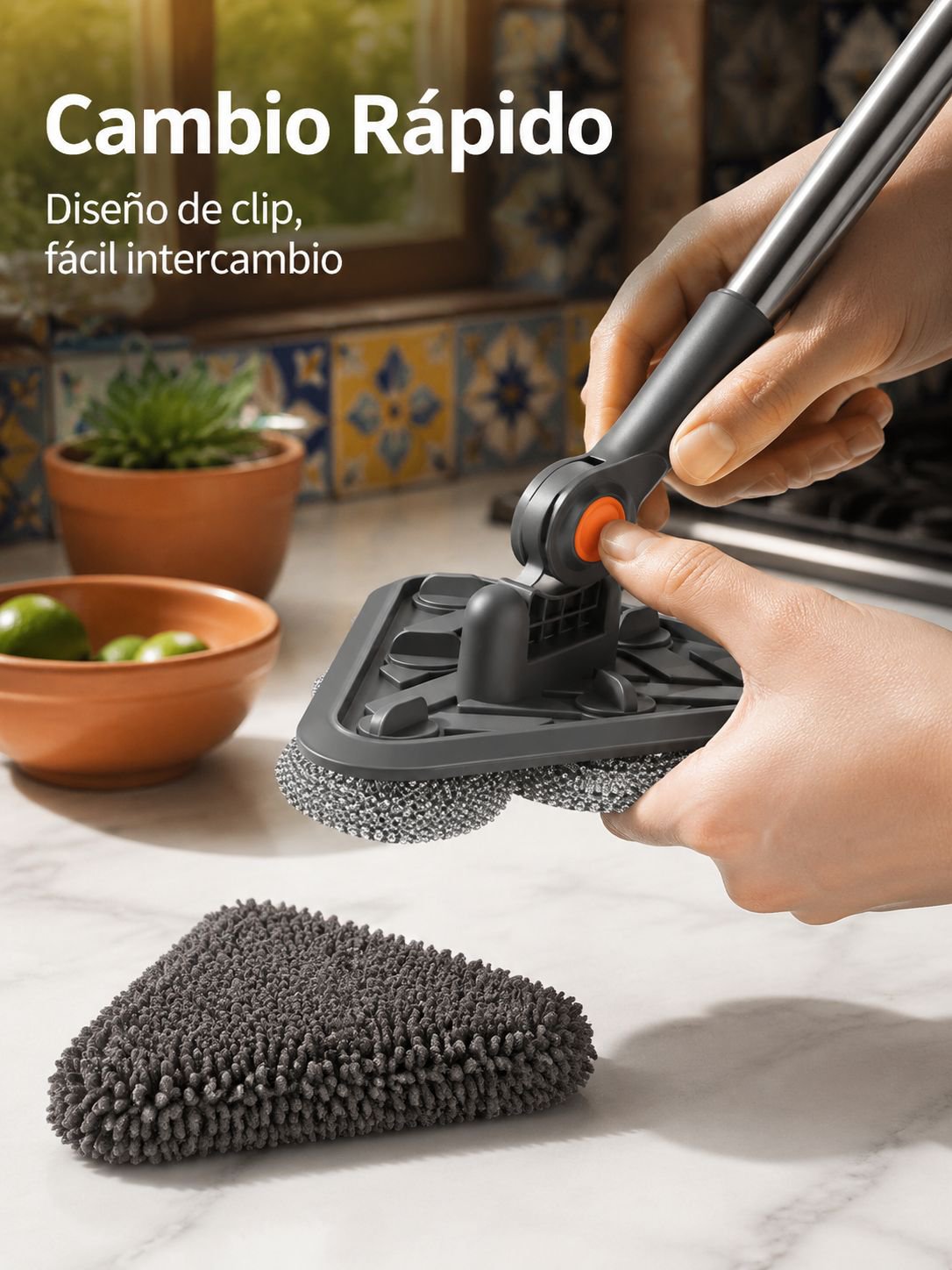 Cepillo de limpieza multifuncional