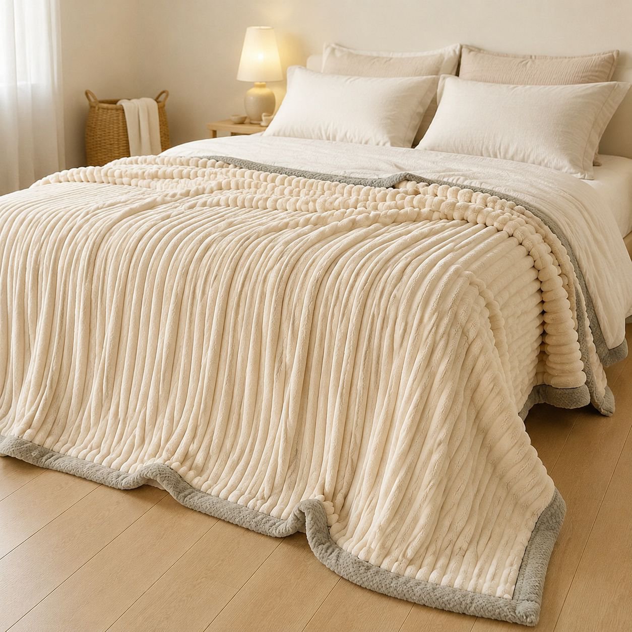 Office Milk Velvet Lunch Blanket