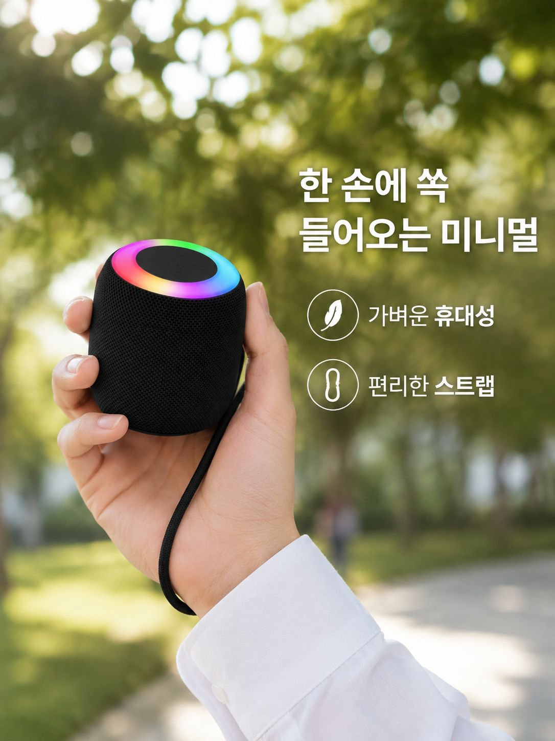 소형 서브우퍼 블루투스 스피커, 가정 및 사무실 데스크탑 전용