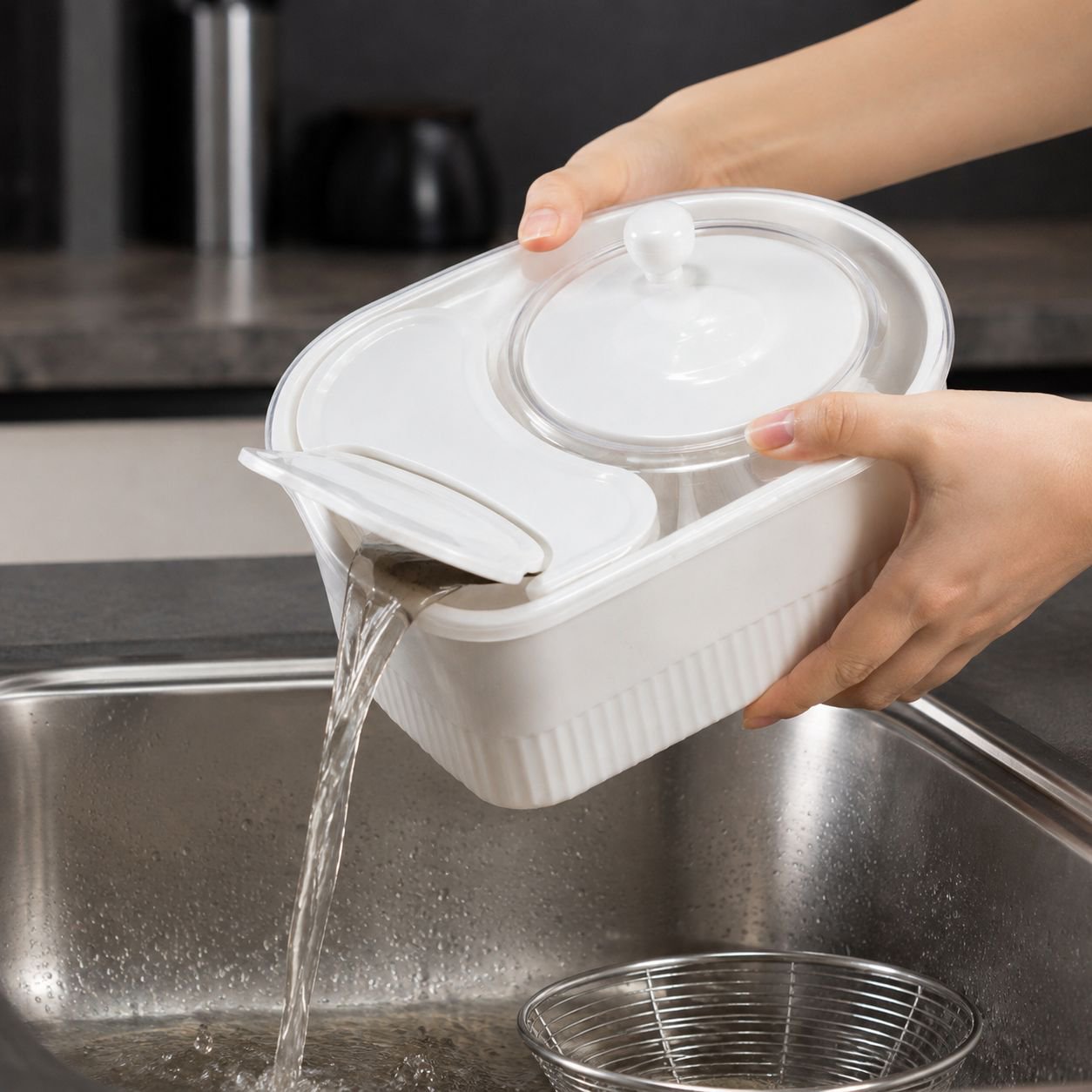 Lavadora multifuncional de frutas y verduras para cocina, purificador de cangrejos de río