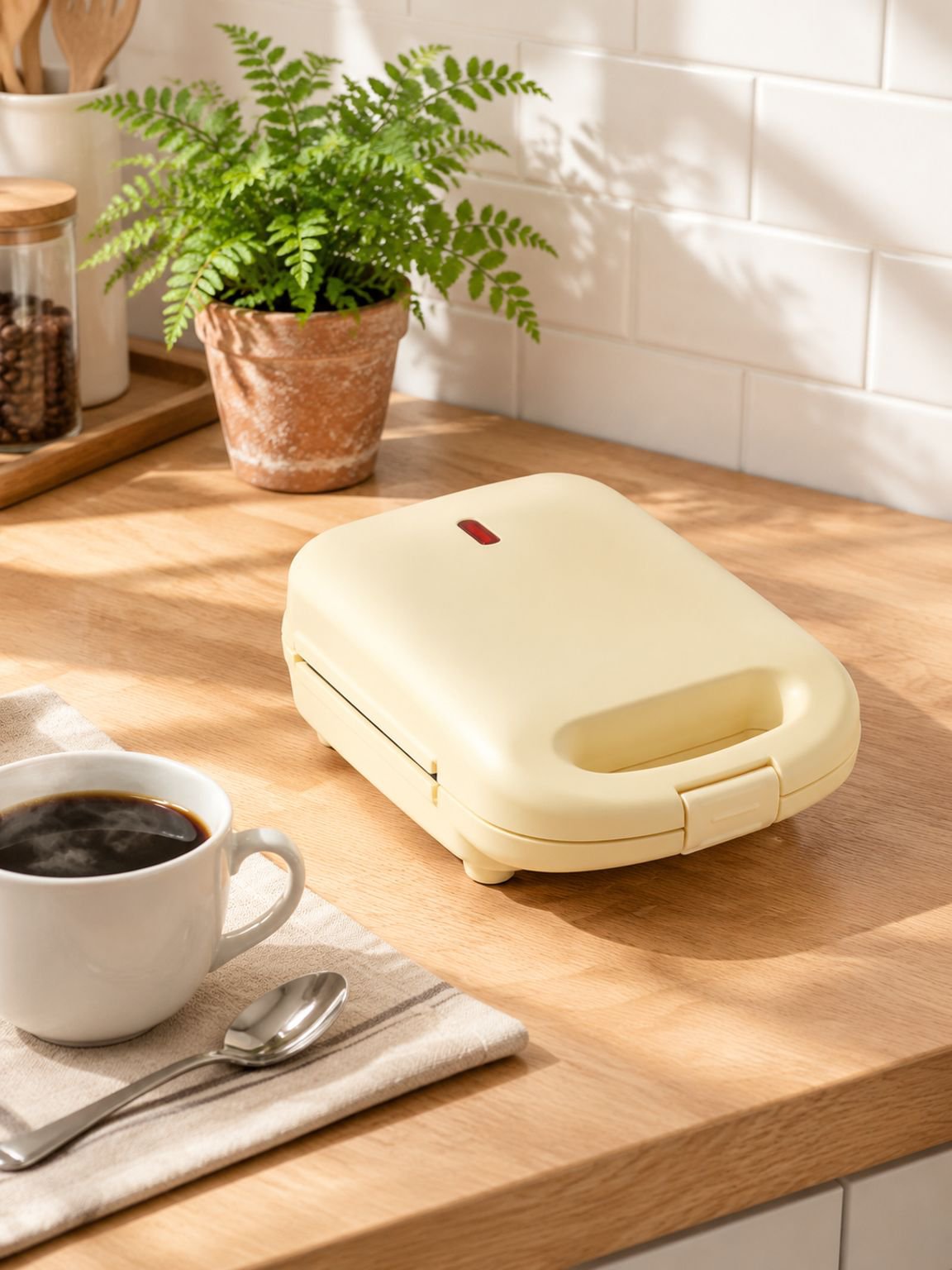 Multifunktionaler Sandwichmaker für Zuhause, Frühstücks-Toaster und Brotröster