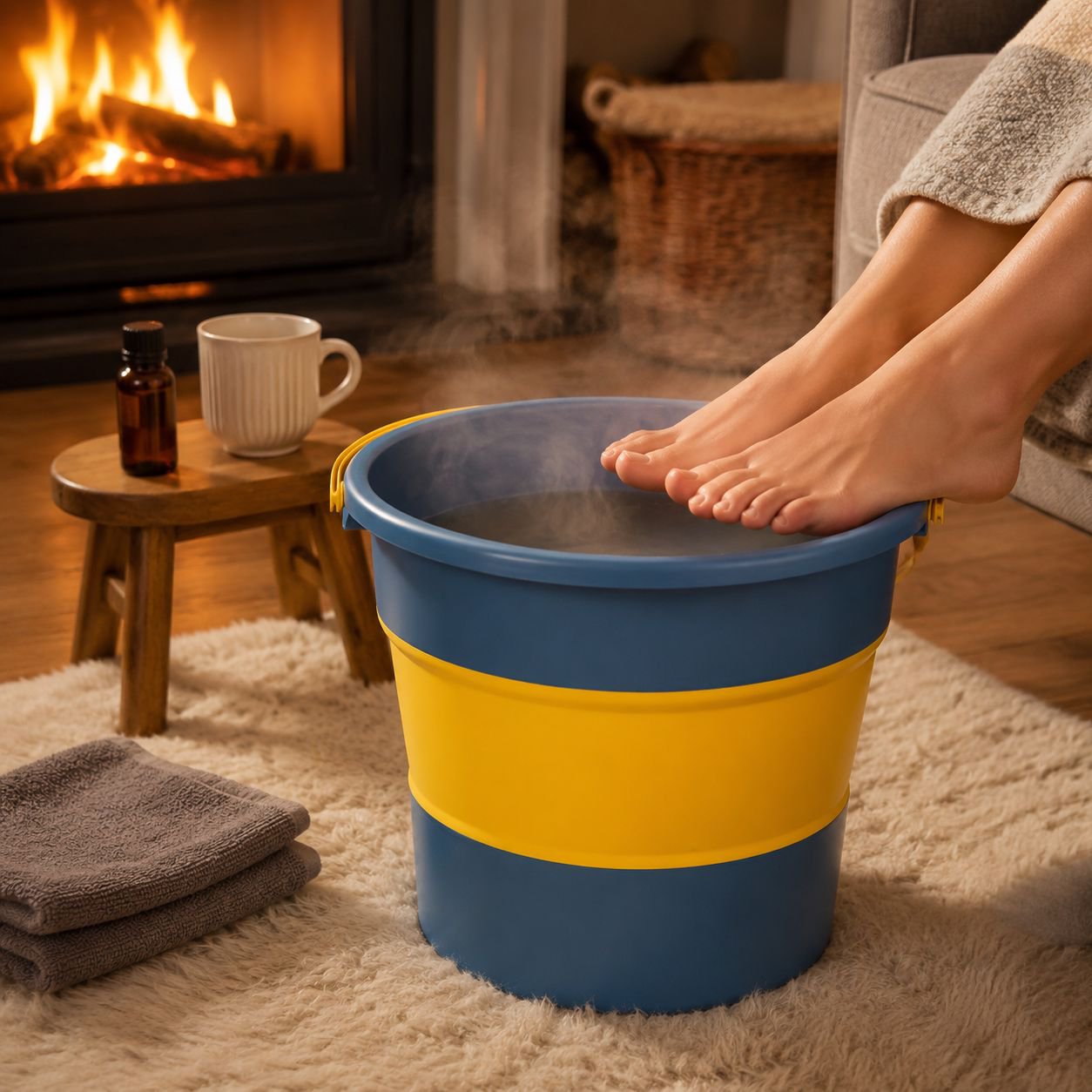 Foldable water bucket for outdoor activities