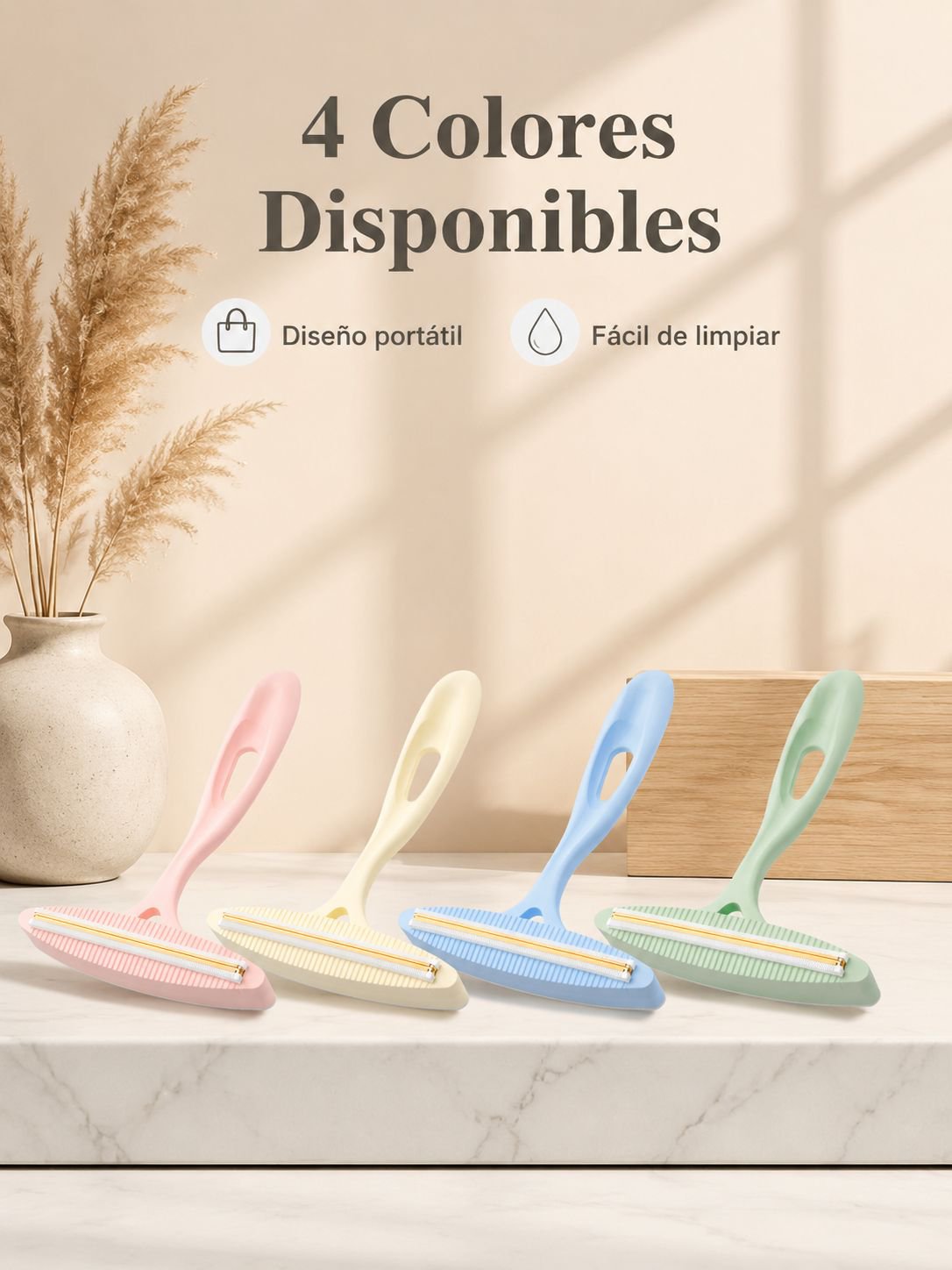 Quitapelusas multifuncional para ropa, alfombras y sofás