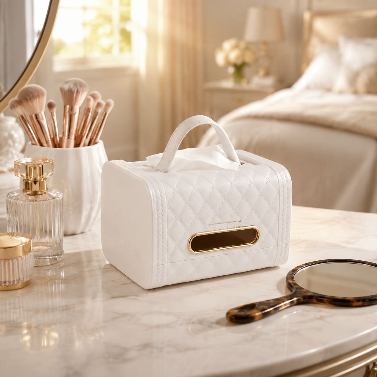 Home Living Room Decorative Tissue Storage Handbag