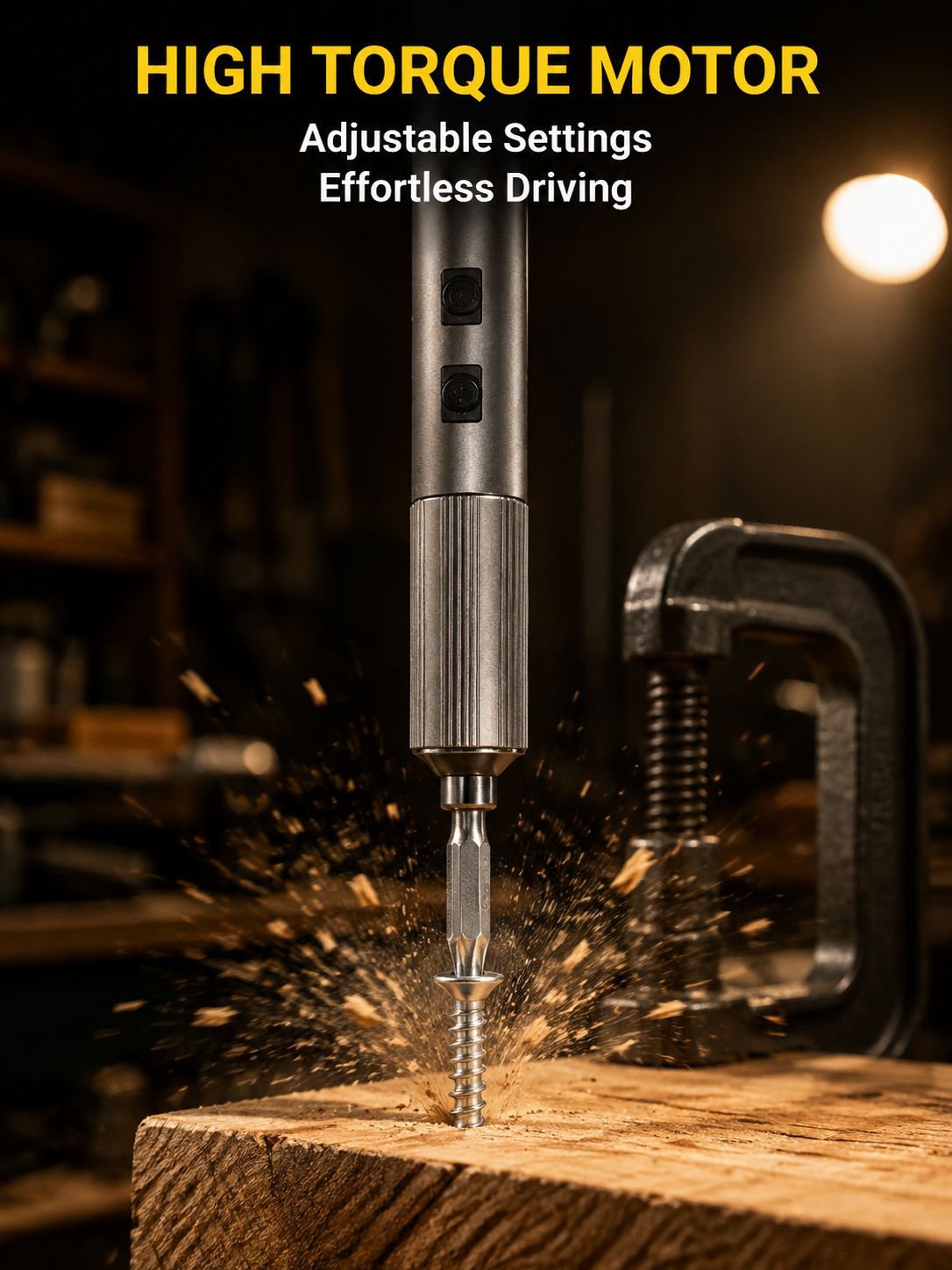 Rechargeable Large Capacity Long Lasting Home Use Screwdriver