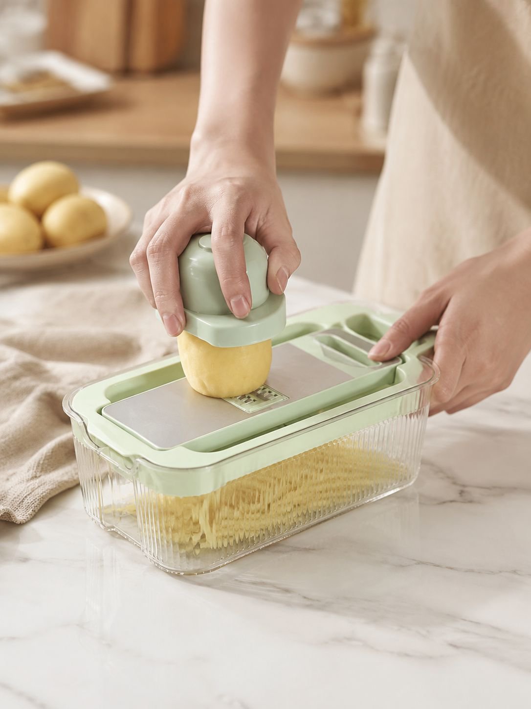 Ustensile de cuisine pratique pour légumes