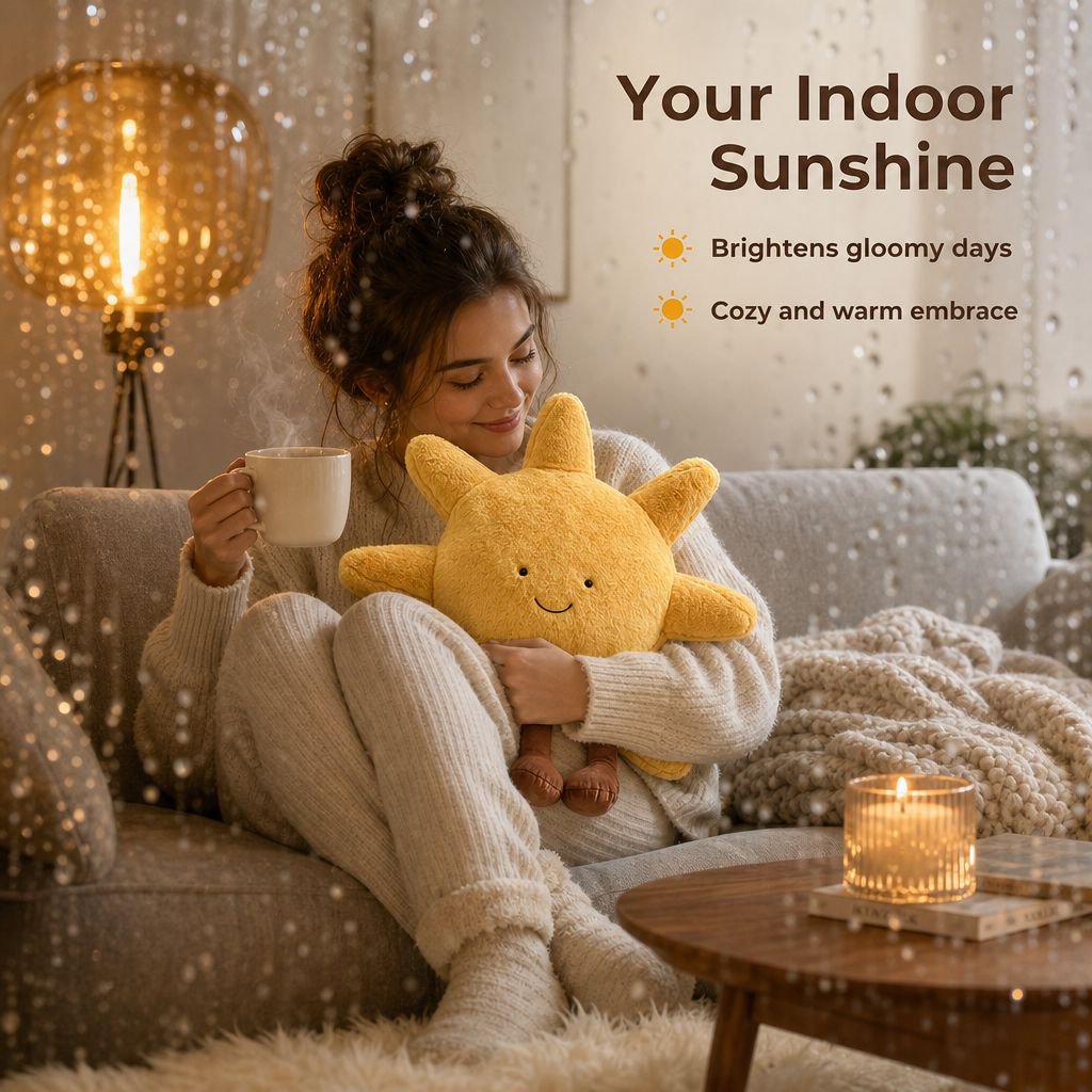 Creative Sun Pillow Sofa Cushion Home Decor