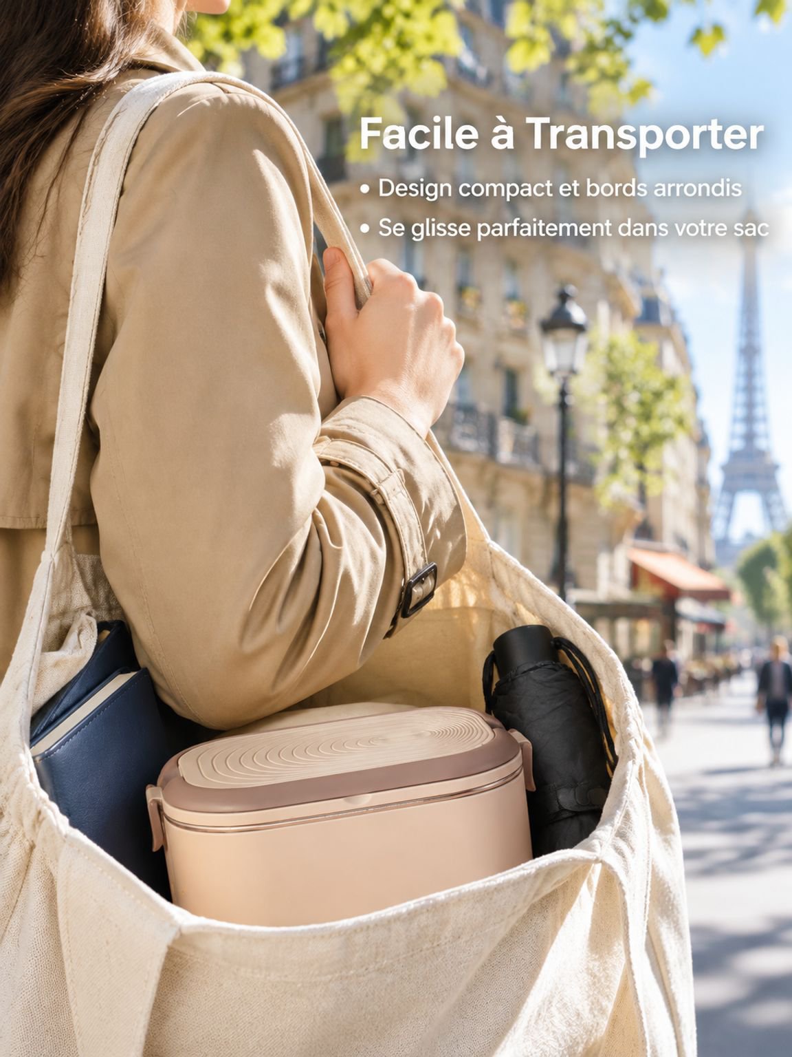 Boîte déjeuner isotherme avec compartiments bento