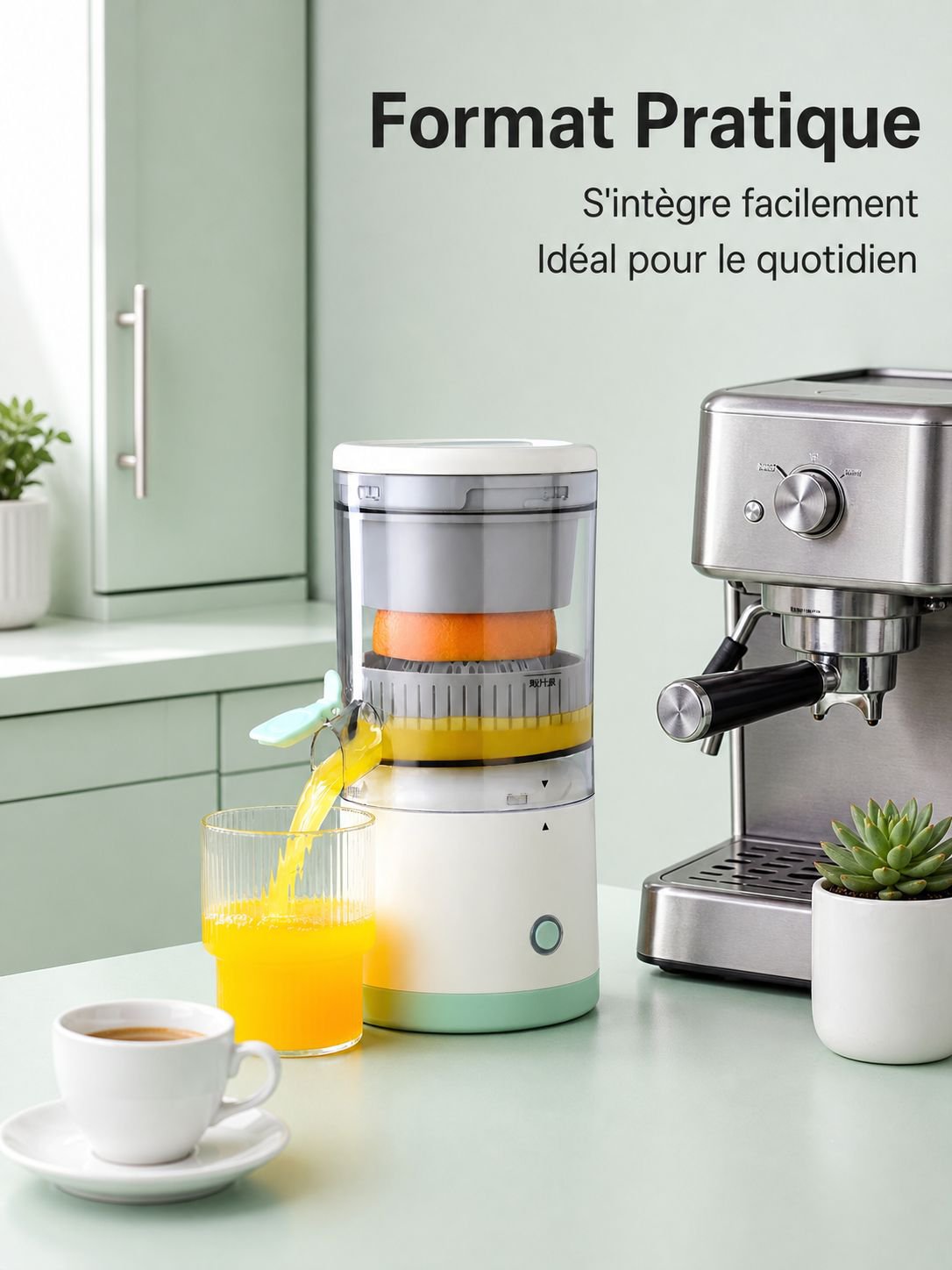 Extracteur de jus électrique automatique pour la maison