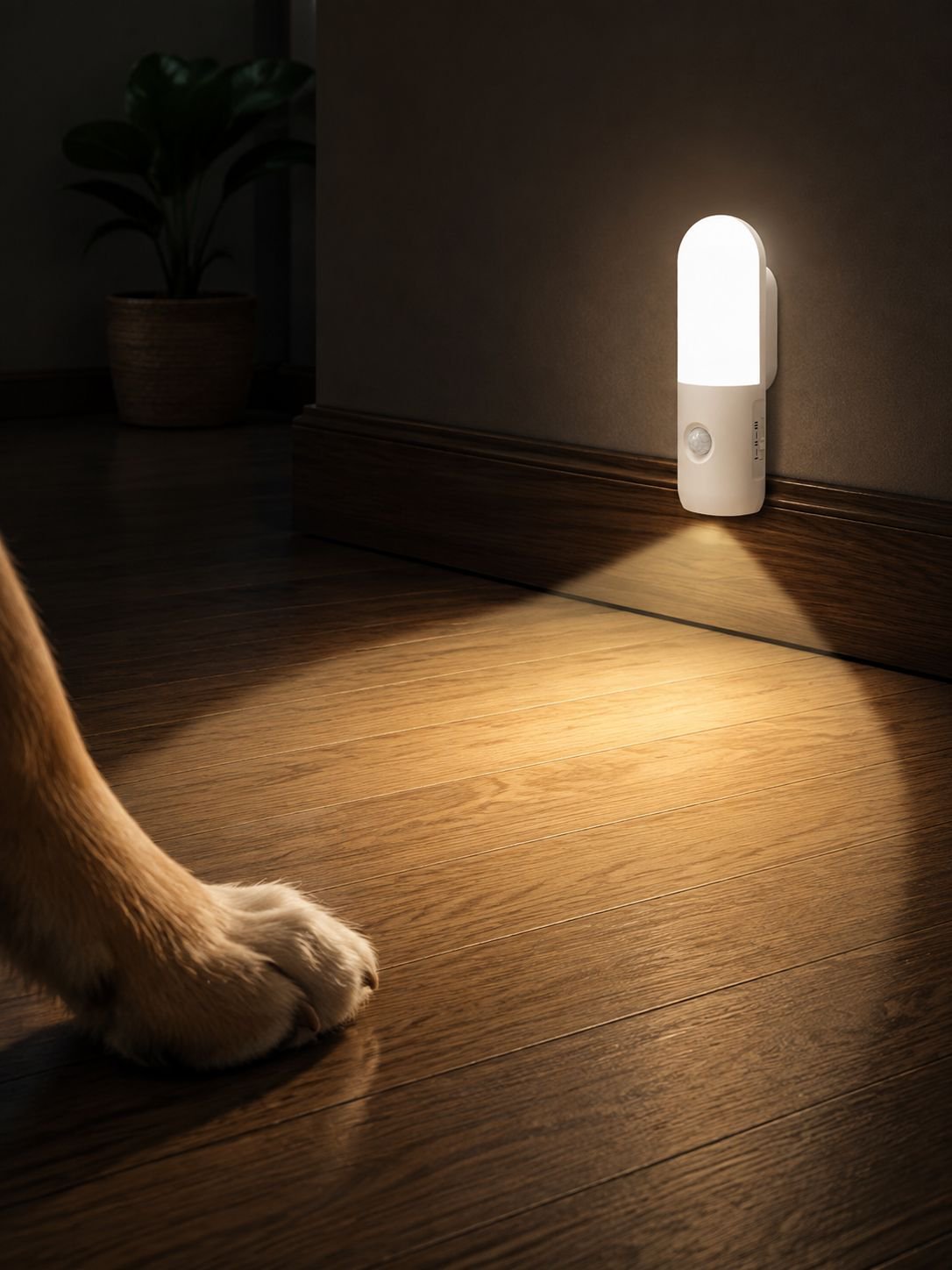 Rechargeable bedside lamp for home and camping use
