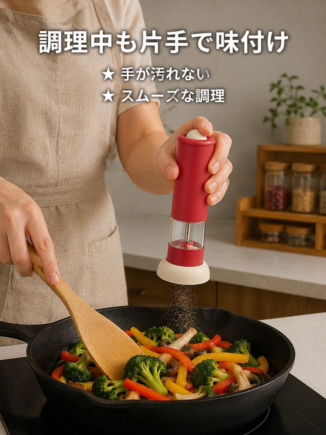 電動調味料グラインダー