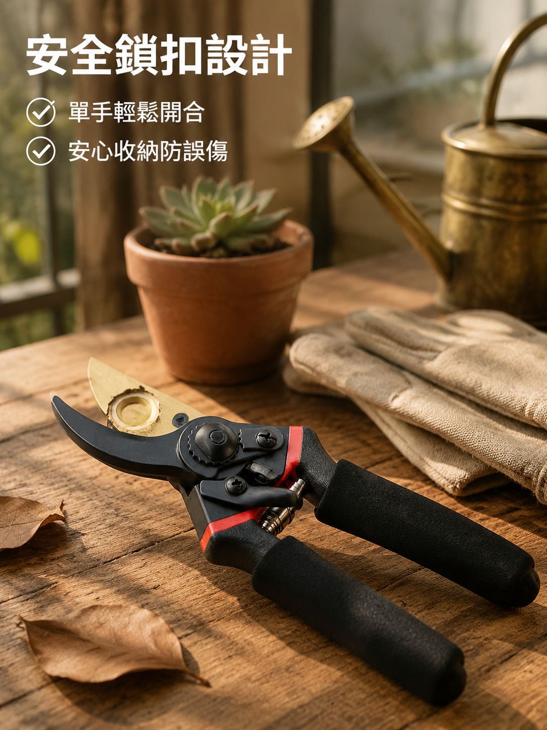 園藝專用強力修枝剪刀，粗枝修剪工具，果樹花卉剪枝剪