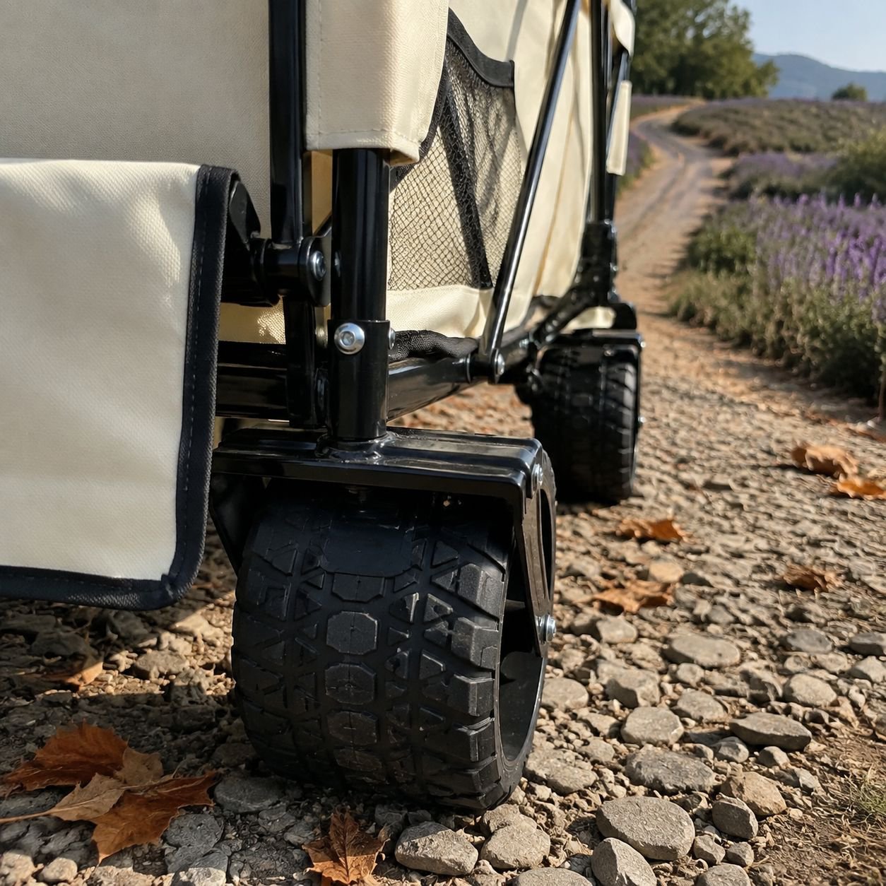 Chariot polyvalent d’extérieur, chariot de camping et pique-nique, canapé sur mesure