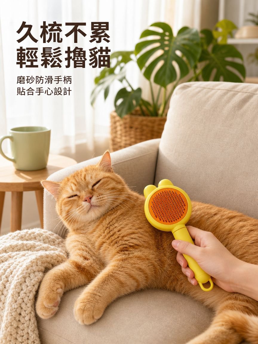 貓咪美容除毛刷