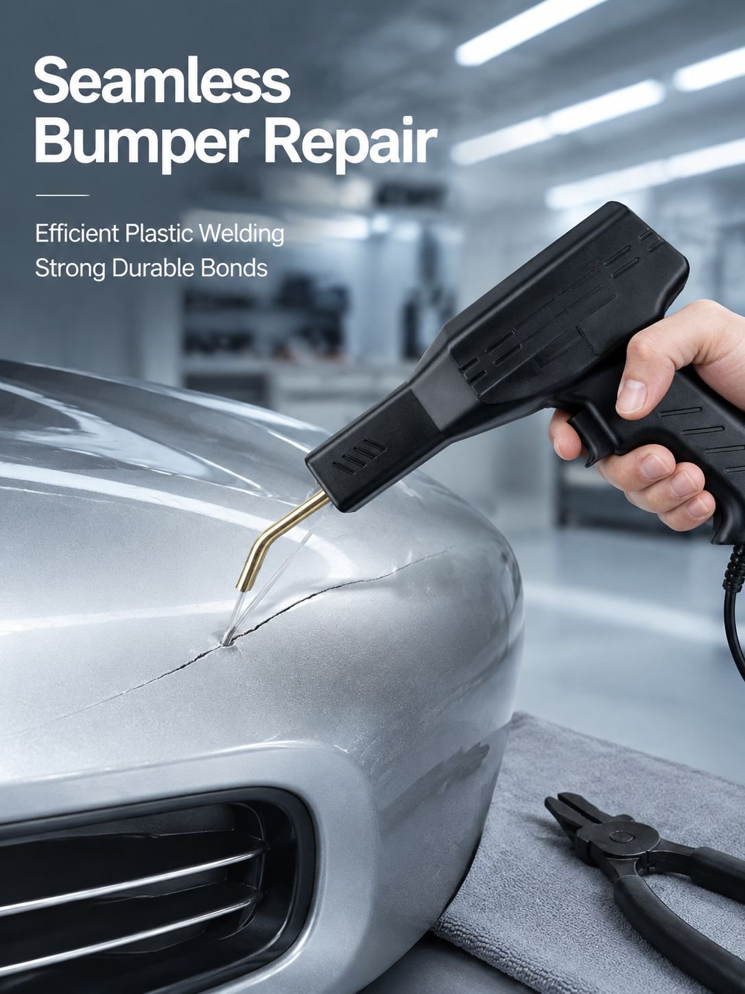 Hot Air Welding Gun for Car Bumper Repair