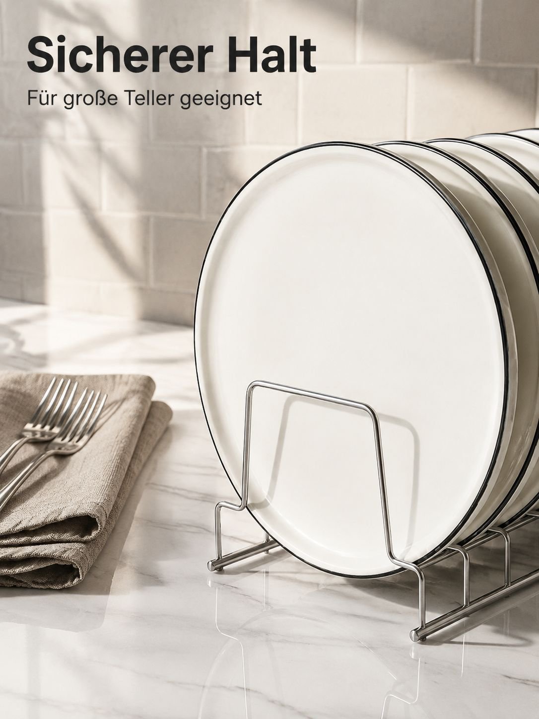 Multifunktionales Geschirrablage-Regal