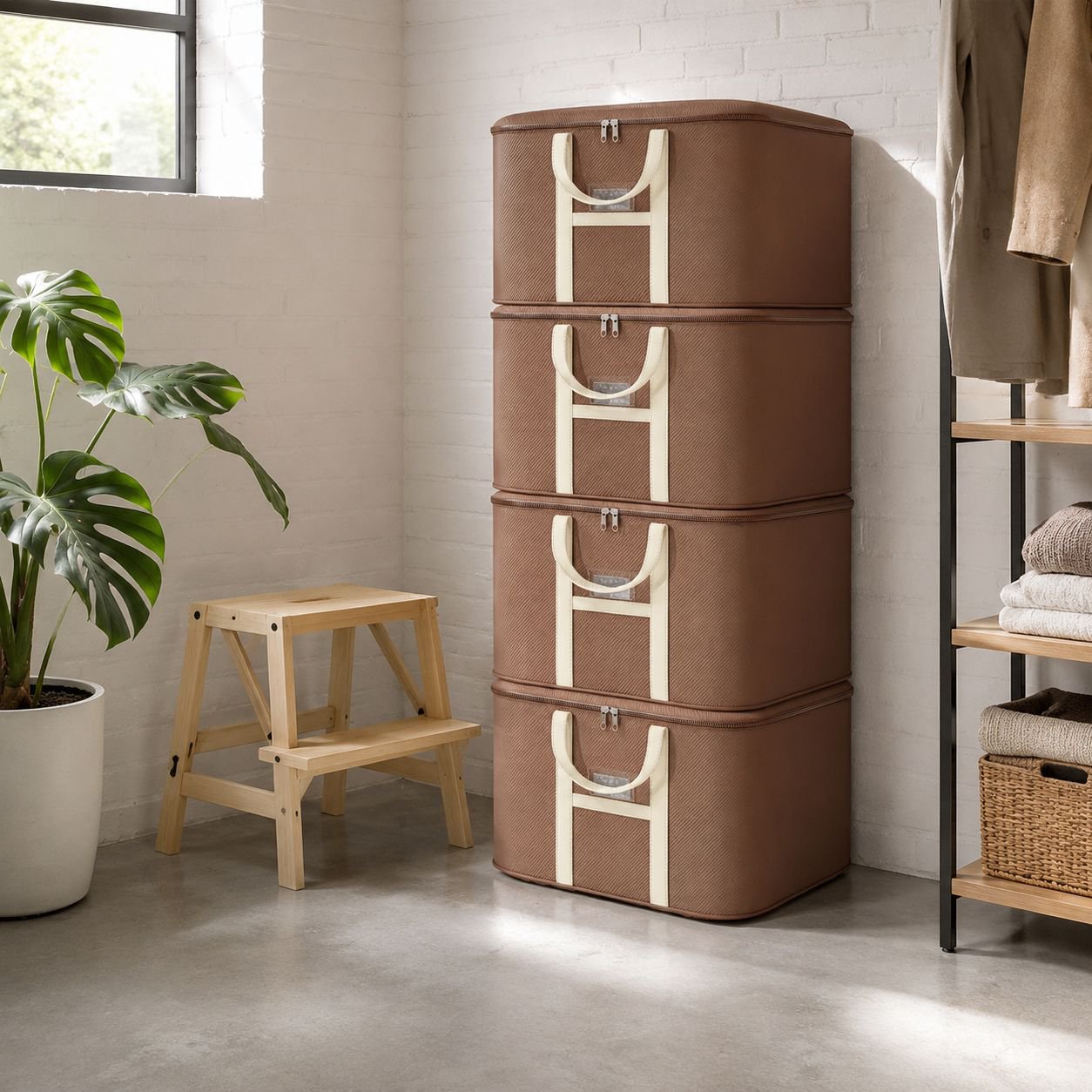 Water-resistant storage bag for moving