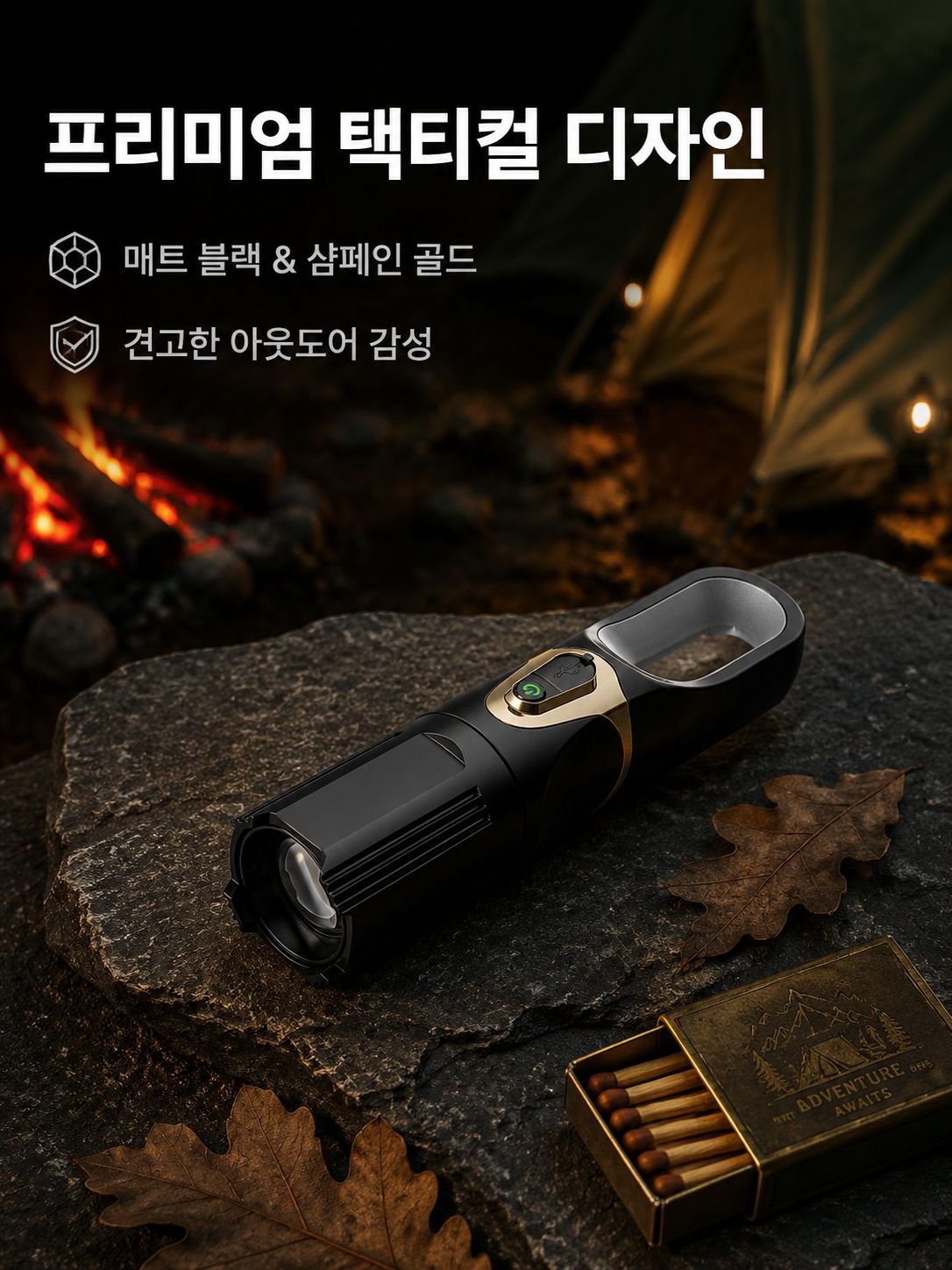 휴대용 다목적 캠핑 토치