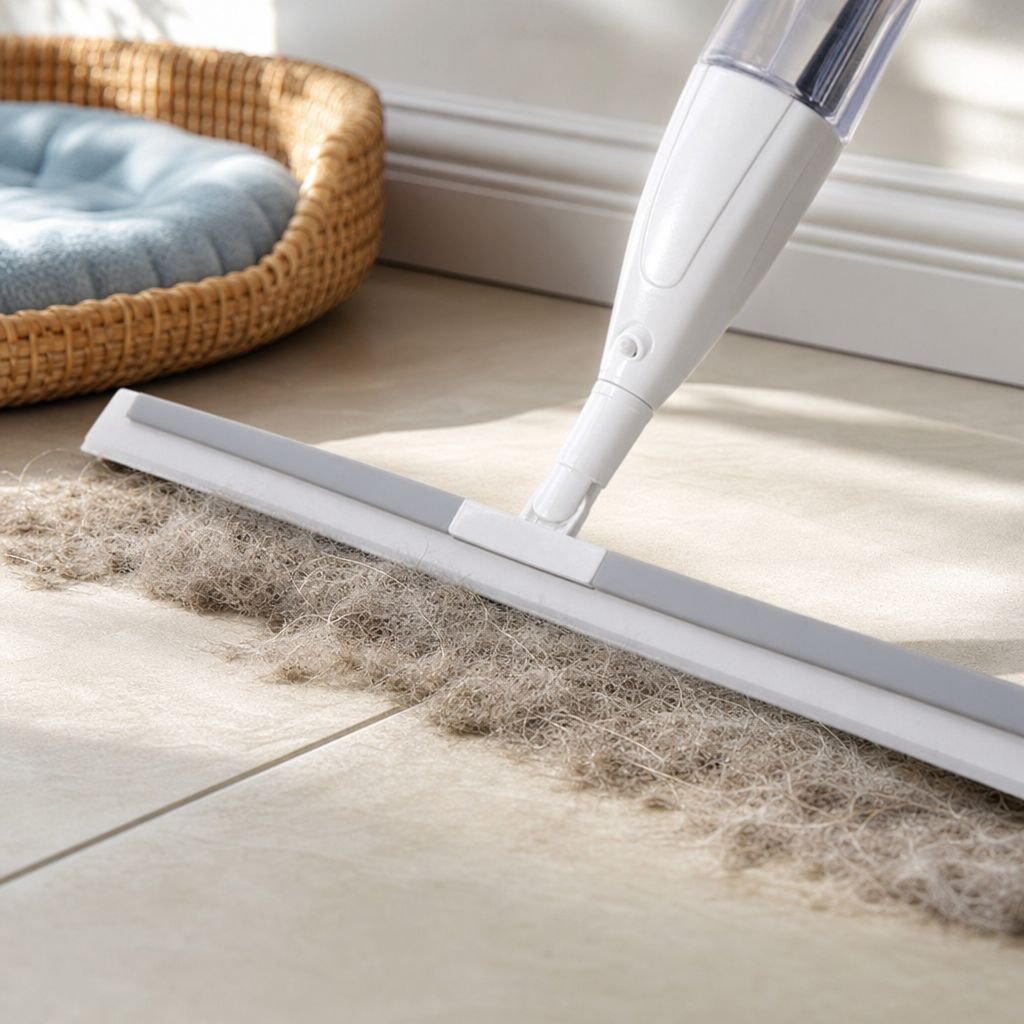 Home Spray Wiper Silicone Magic Broom Bathroom Floor Cleaner