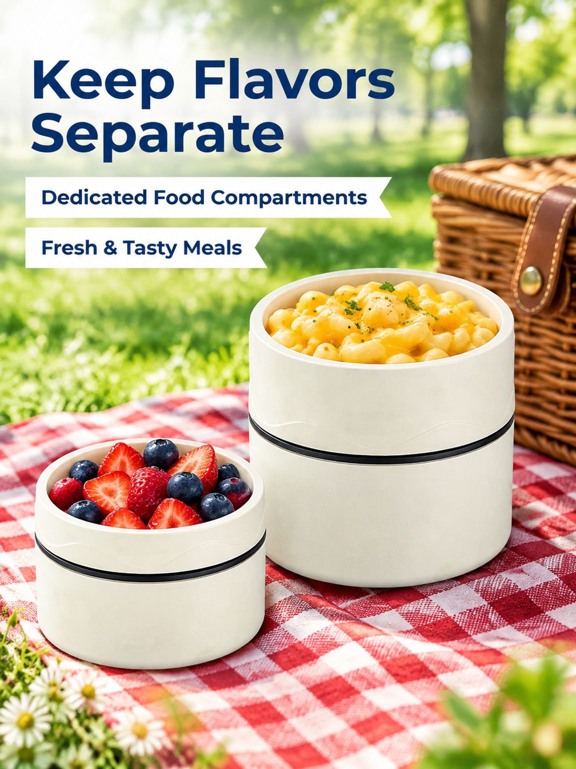 Stainless steel insulated lunch box