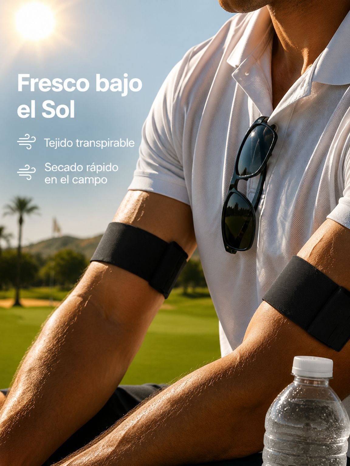 Corrector de postura para el swing de golf
