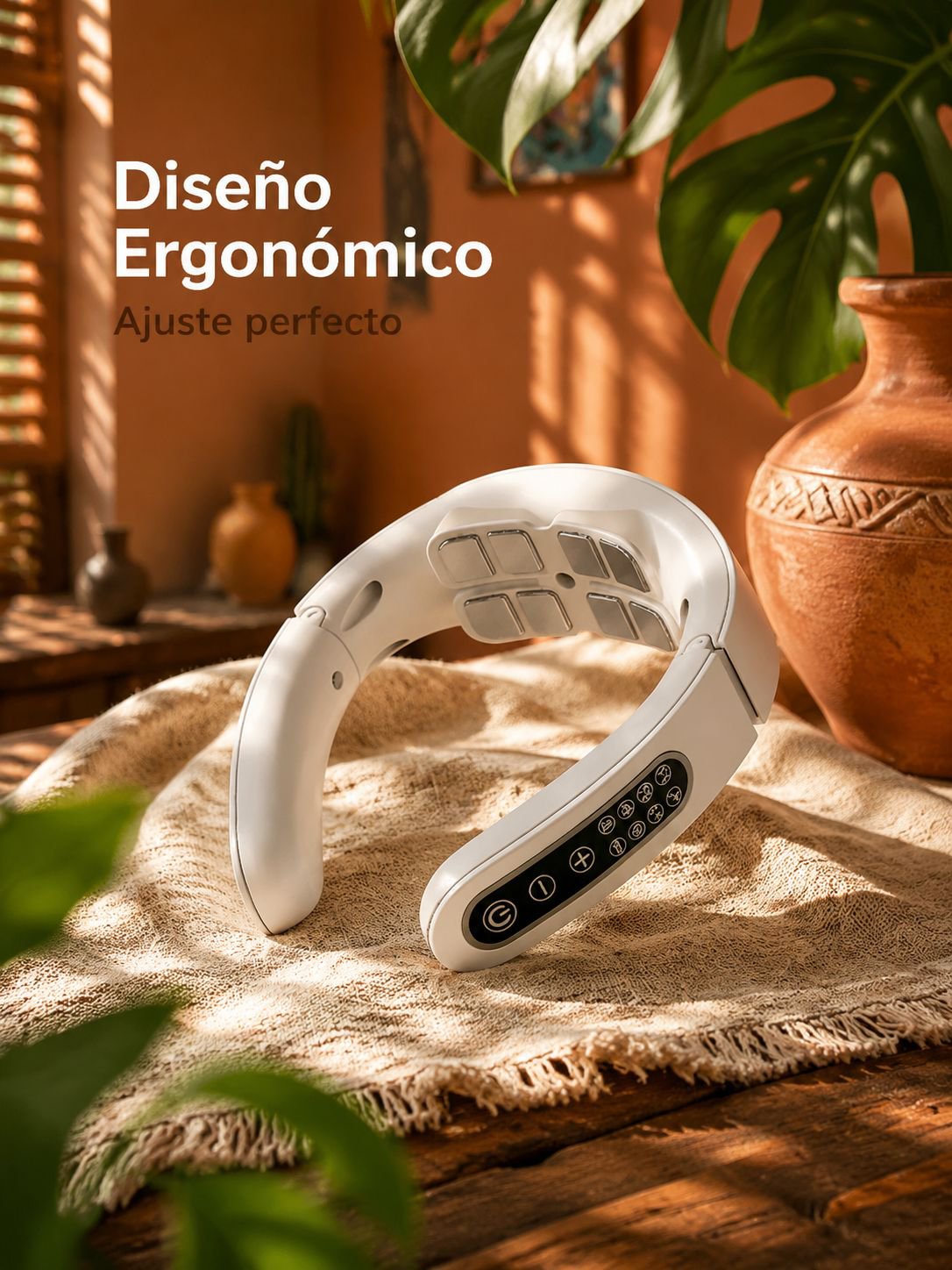 Masajeador de cuello portátil Home Smart