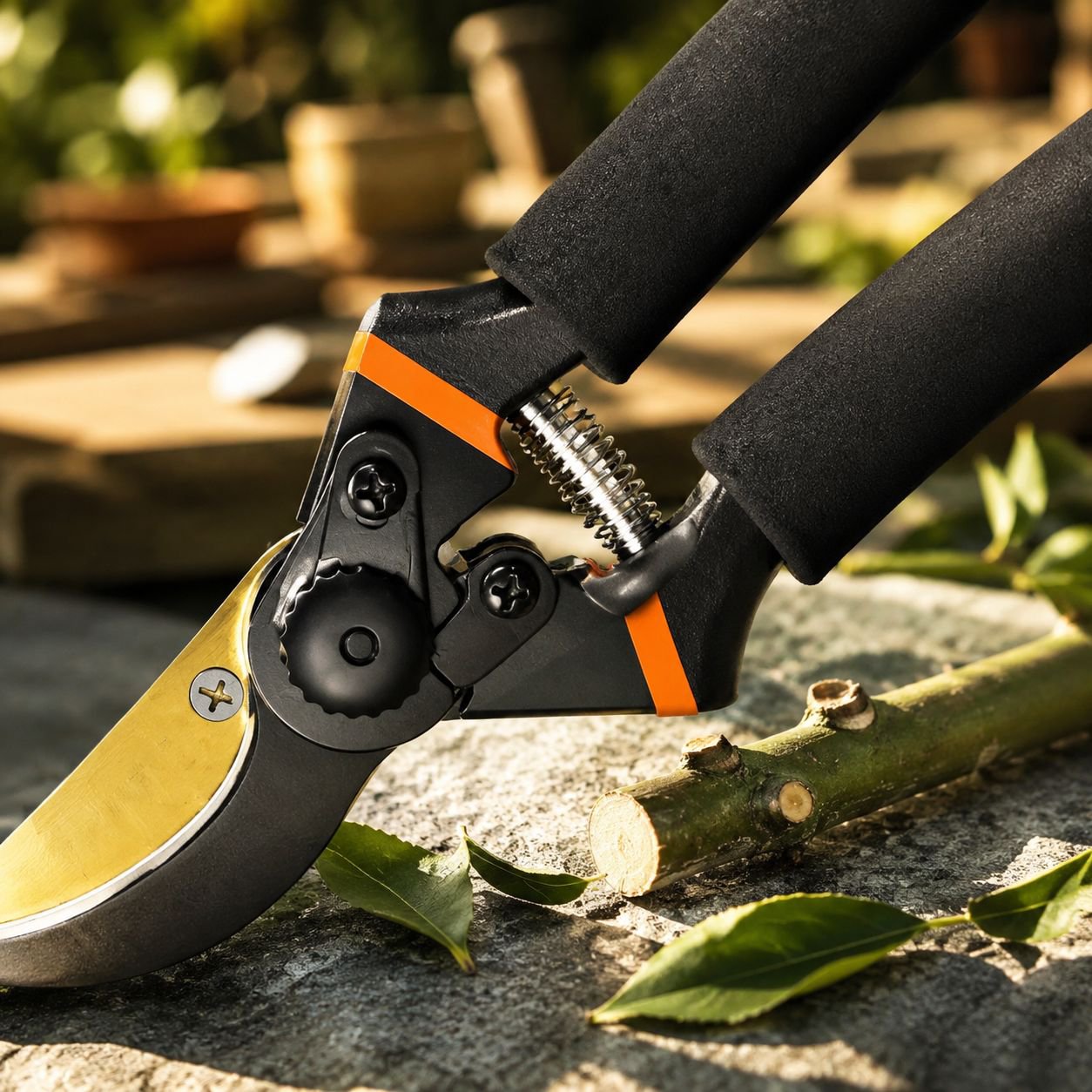 Junxia Multi-purpose Garden Shears, Heavy Branch Pruning Scissors