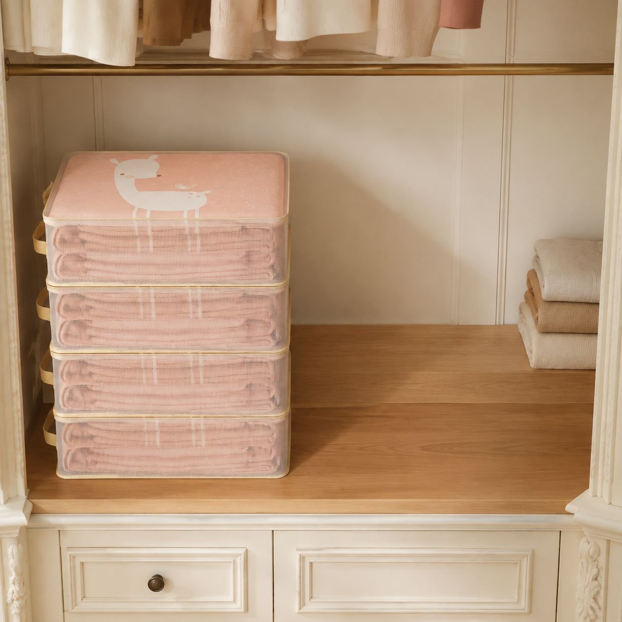 Ensemble de 4 sacs de rangement étanches et anti-moisissure