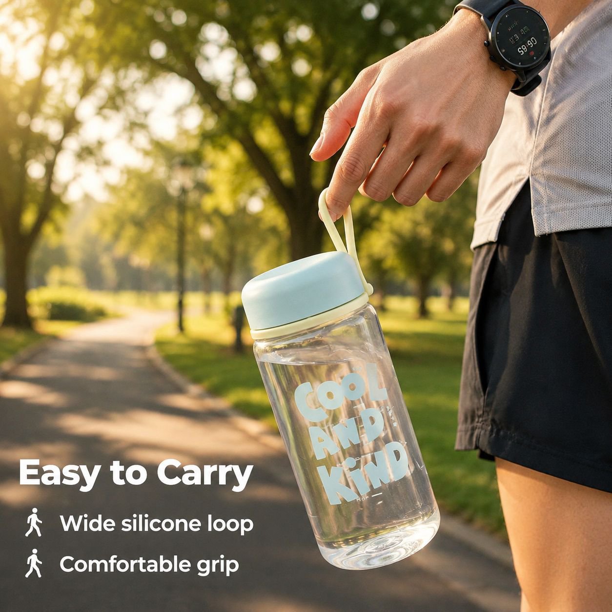 Portable Heat-Resistant Water Cup